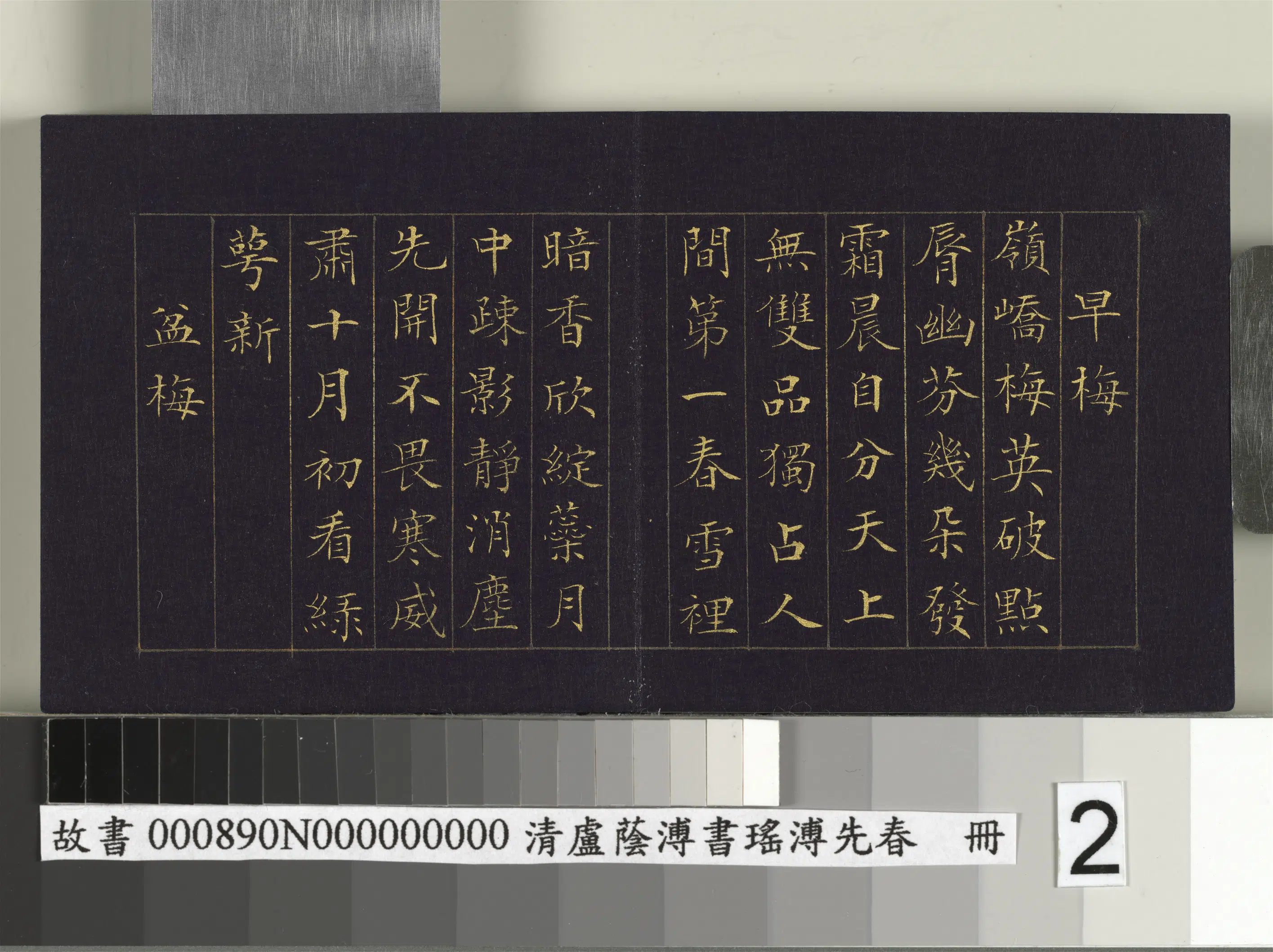 清代【卢荫溥】《书瑶圃先春册》 第12张