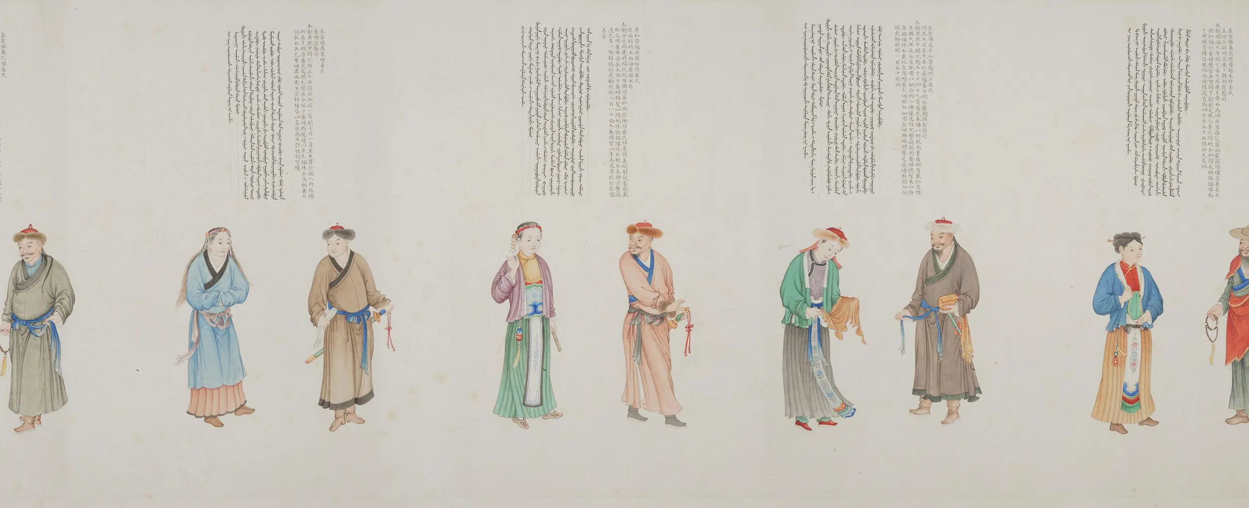 清代【沈焕】《沈庆兰、黎明、程琳合画职贡图卷第三卷》 第20张 清代【沈焕】《沈庆兰、黎明、程琳合画职贡图卷第三卷》 第20张