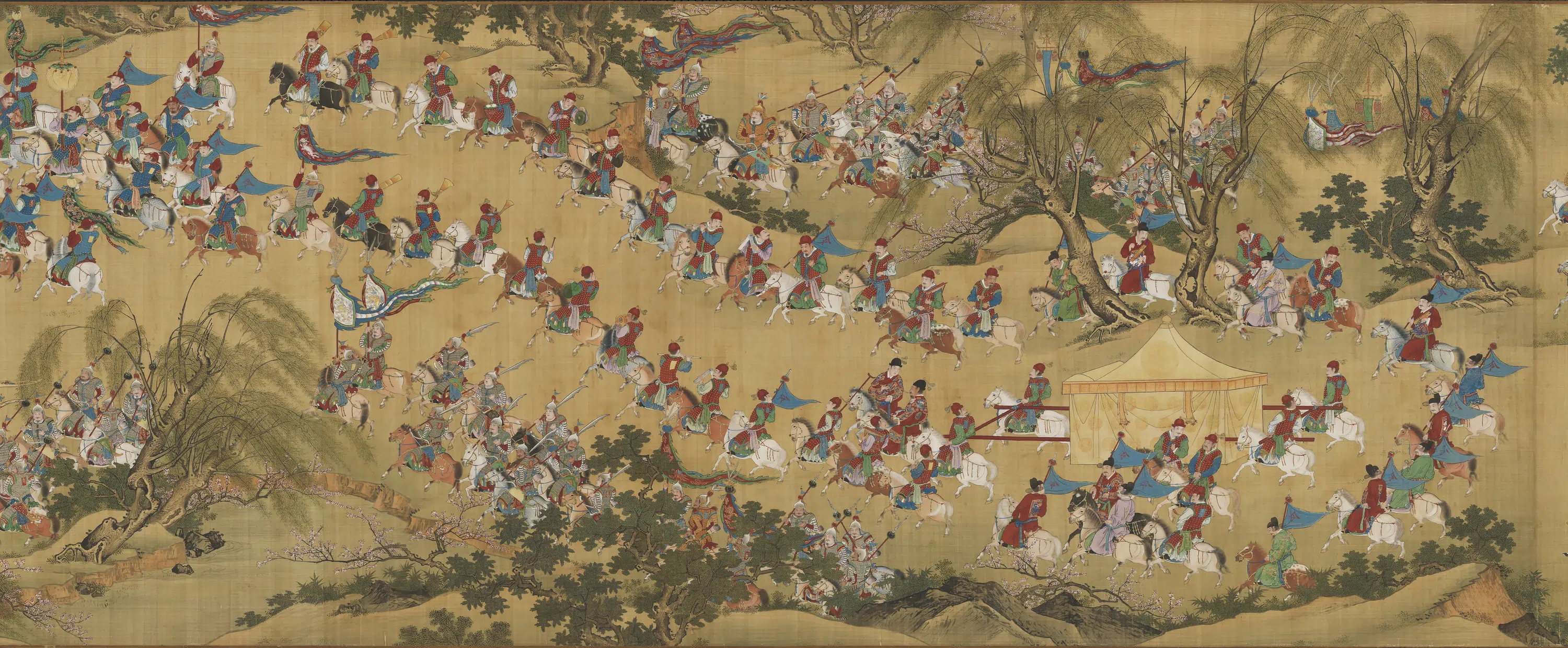 明朝《明人画出警图卷》 第7张 明朝《明人画出警图卷》 第7张