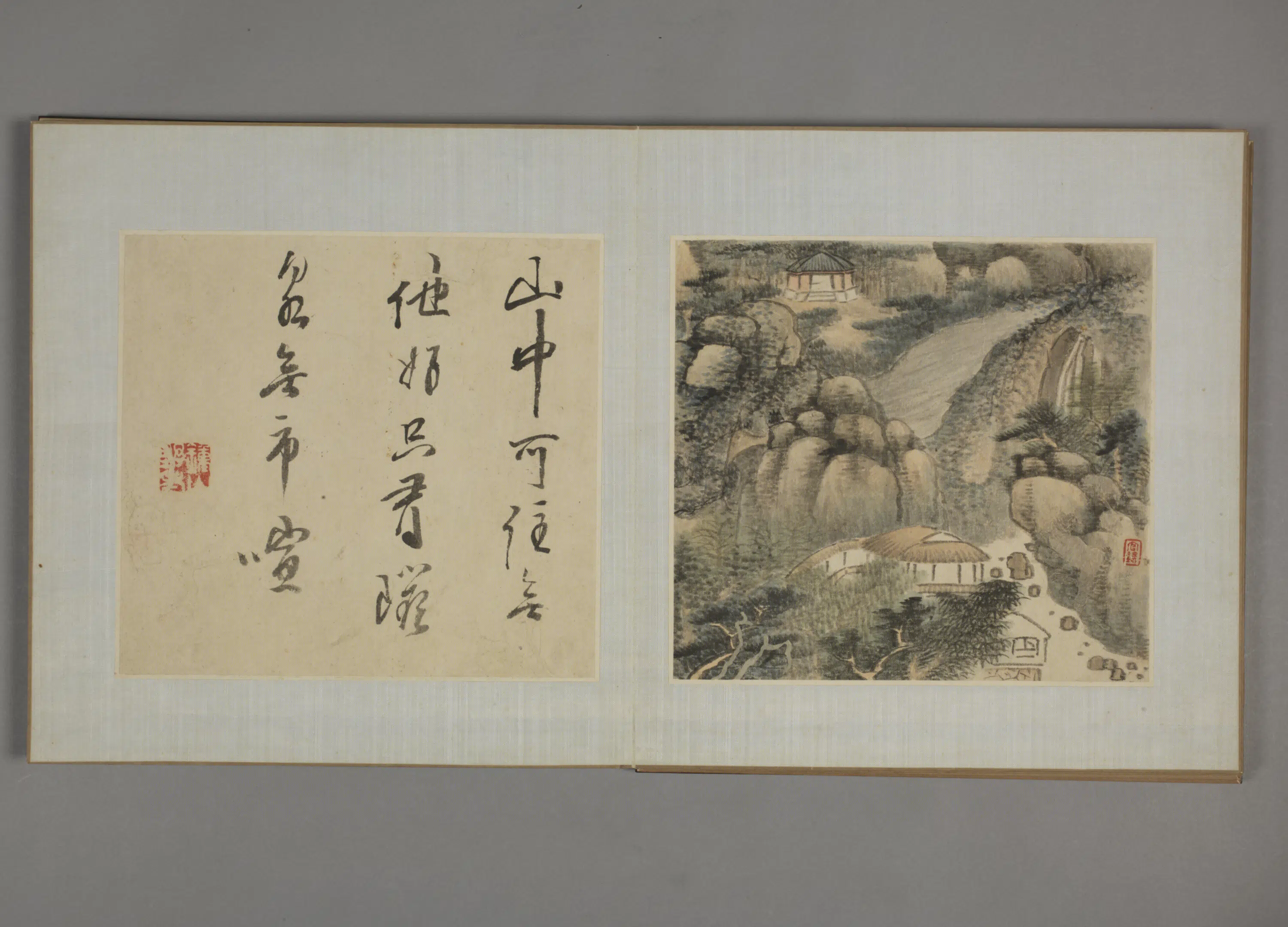 清代【官铨】《山水图册》 第2张