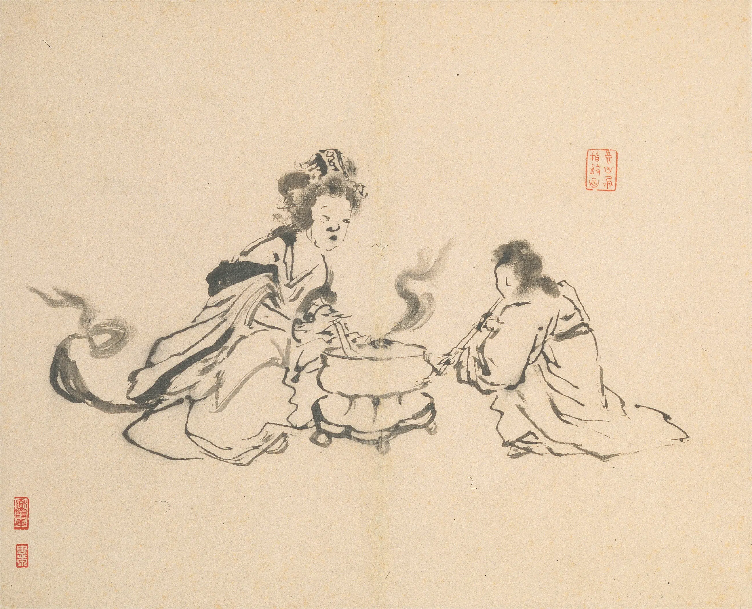 清代【高其佩】《杂画册》 第3张