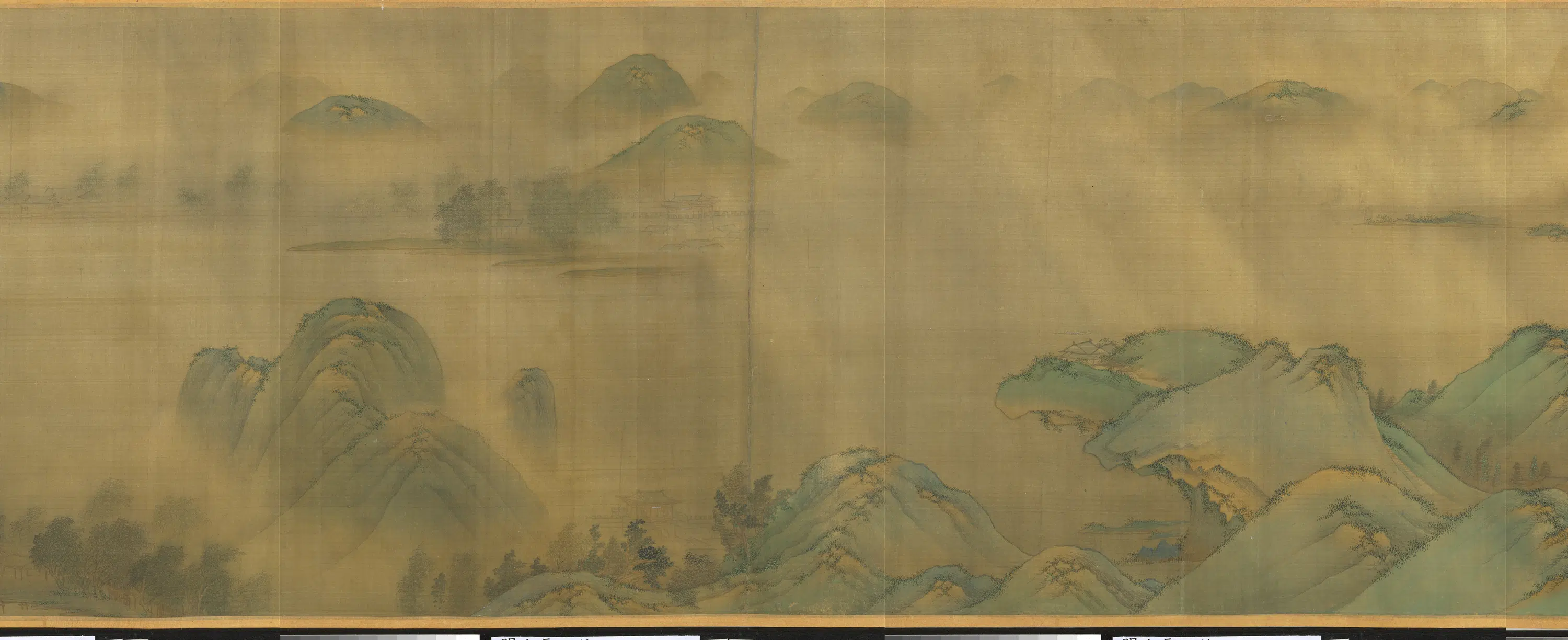 明朝《明人长江万里图卷》 第2张