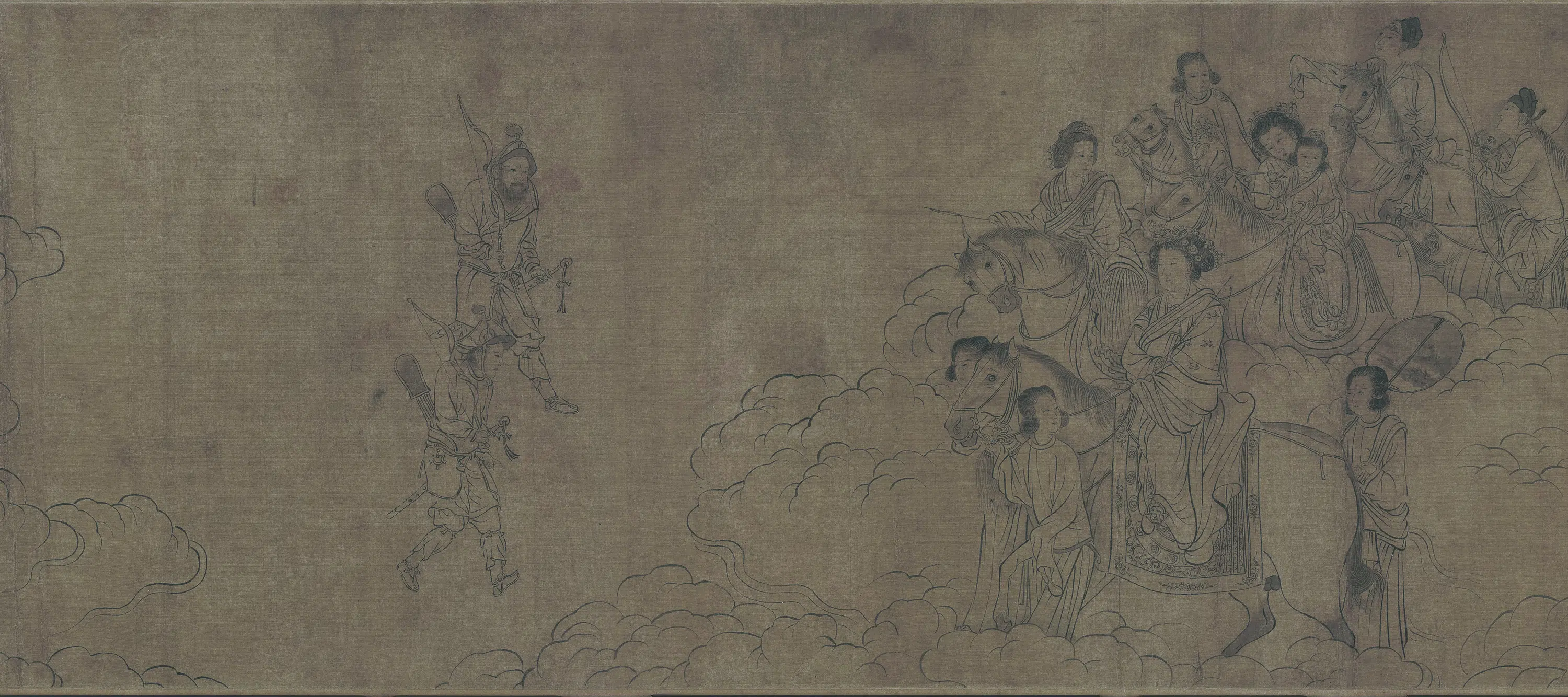宋代【李公麟】《西岳降灵图卷》 第3张