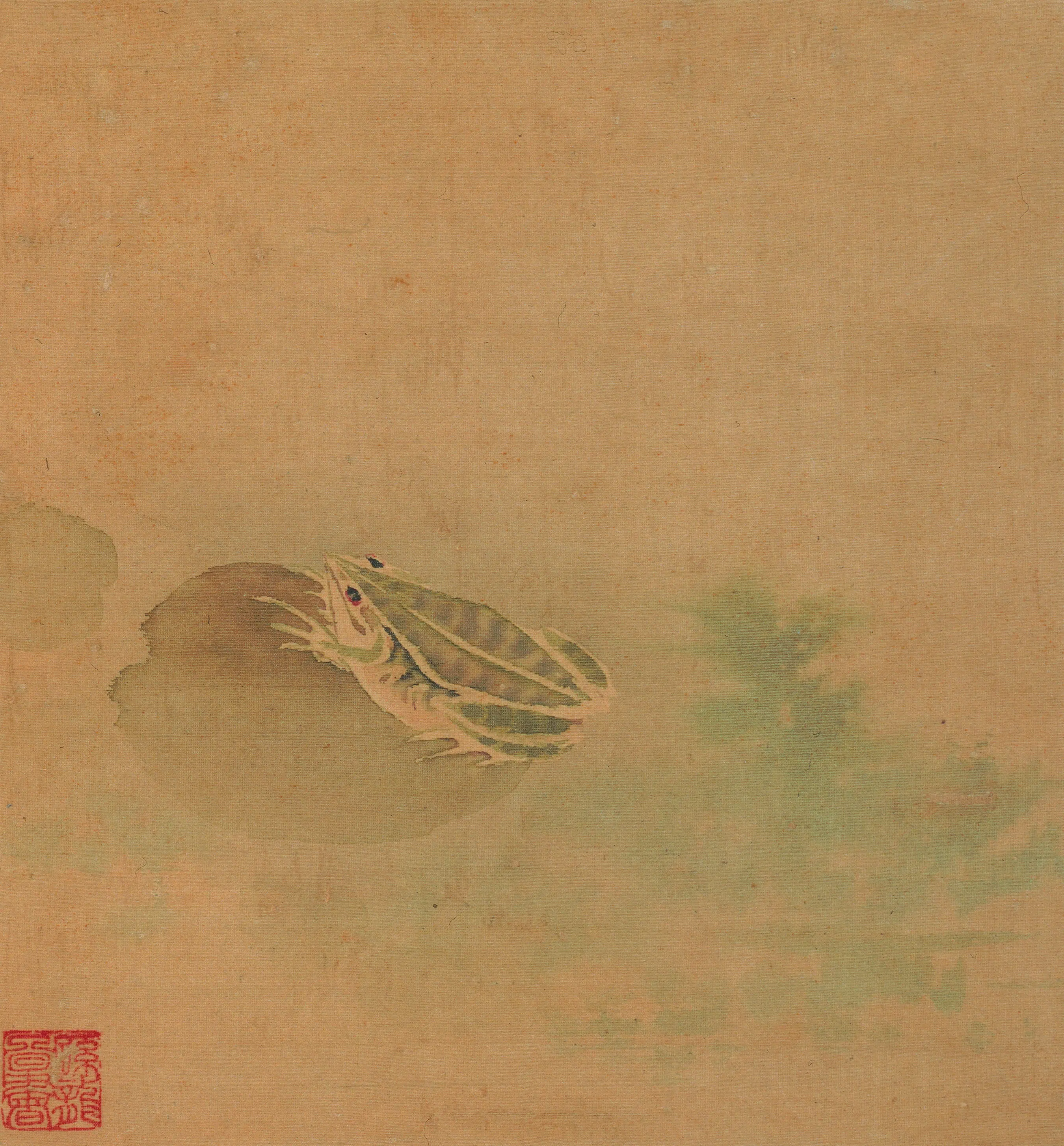 明朝【孙隆（孙龙）】《花鸟草虫册》 第12张