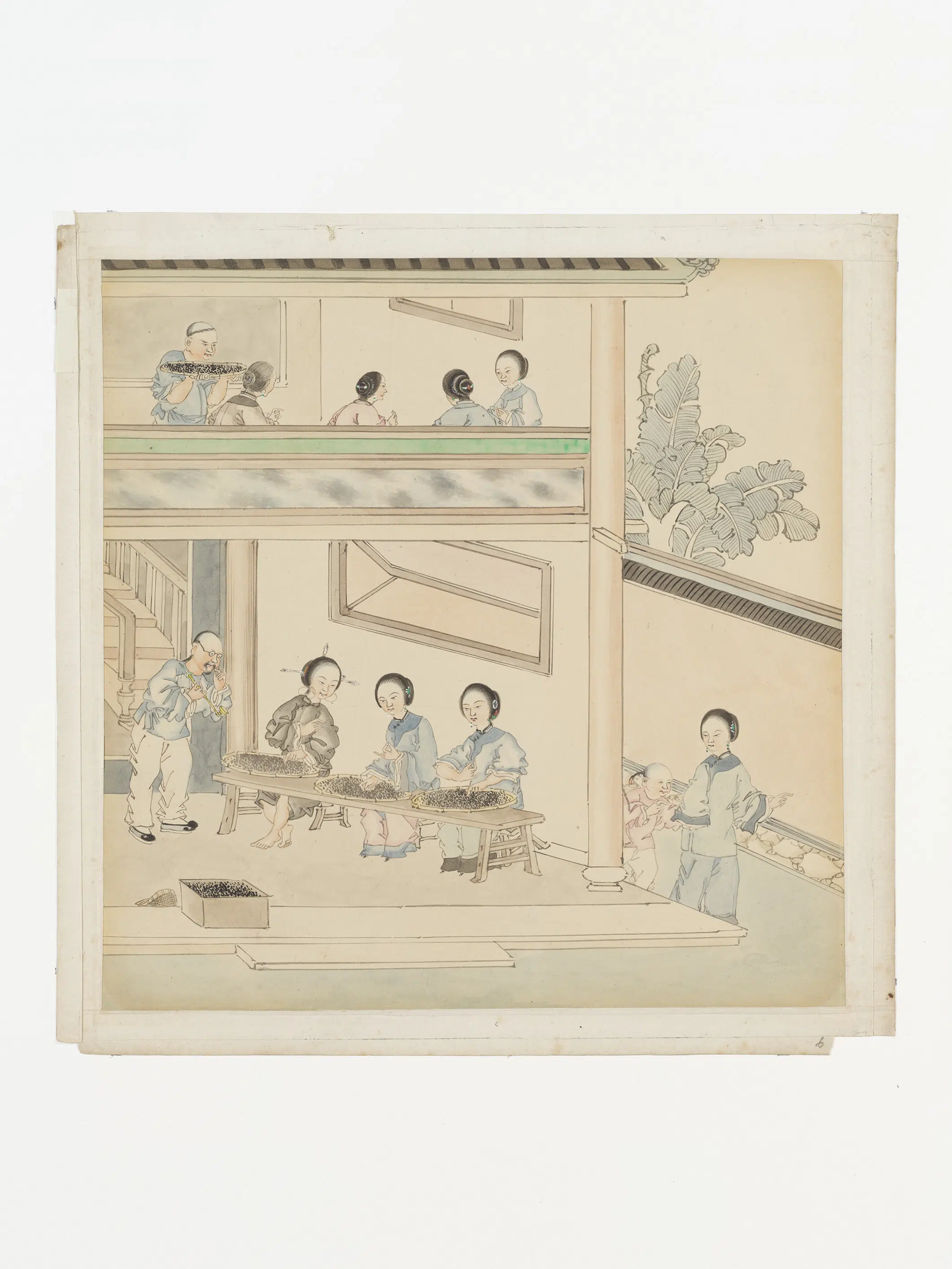 近现代《19世纪晚期茶叶贸易图》 第9张