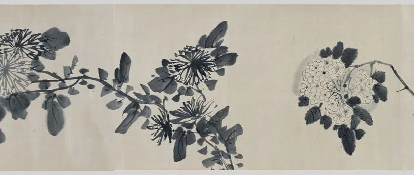 清代【李因】《花鸟图卷》 第4张