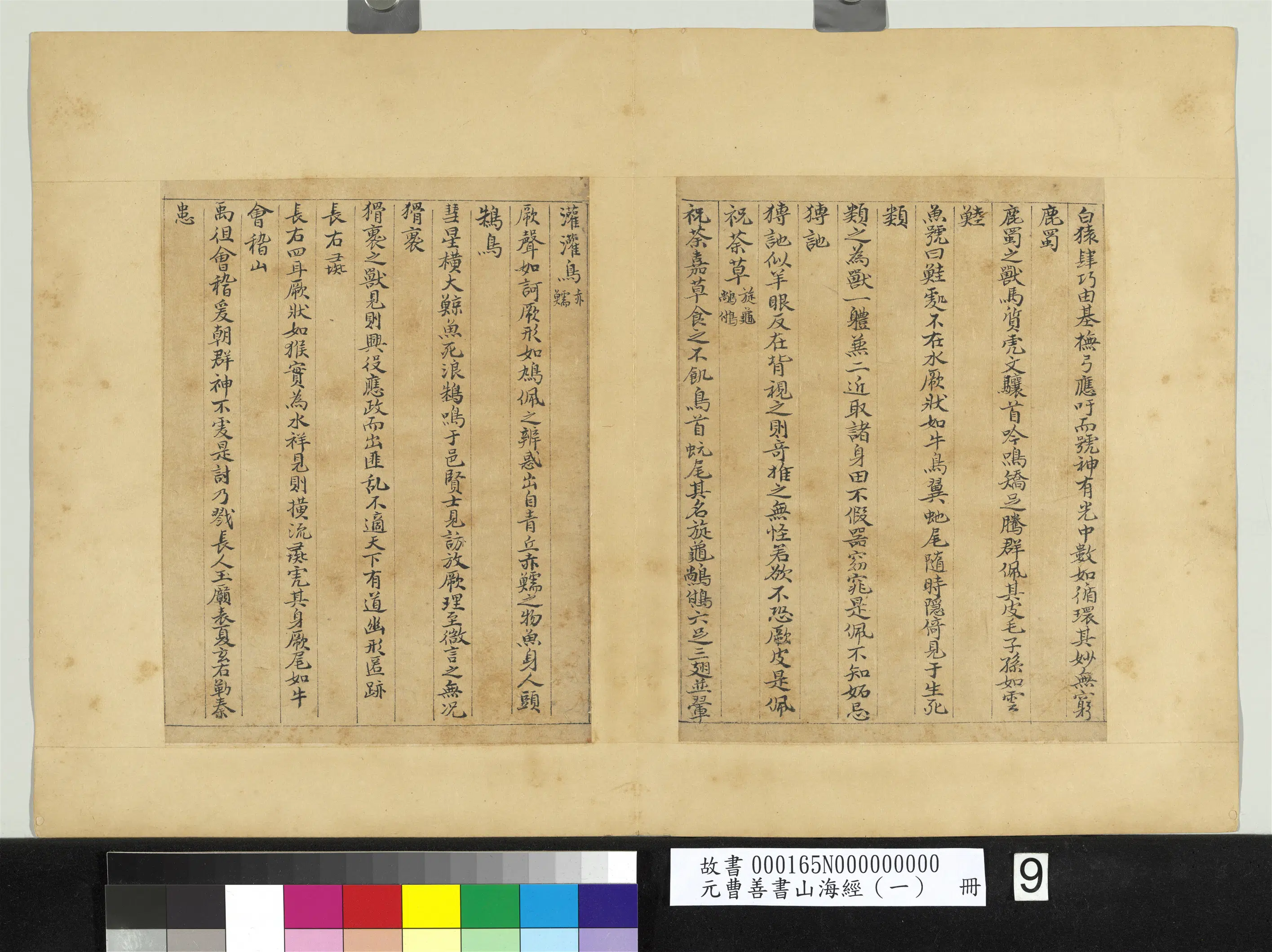 元朝【曹善】《山海经(一)册》 第2张 元朝【曹善】《山海经(一)册》 第2张