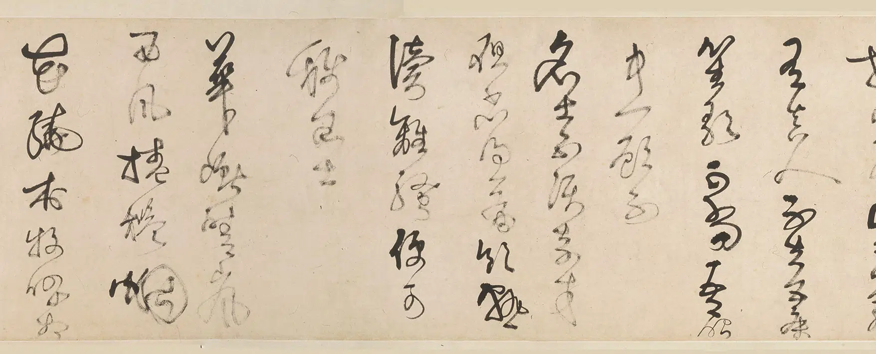清代【王铎】《草书诗卷》 第6张