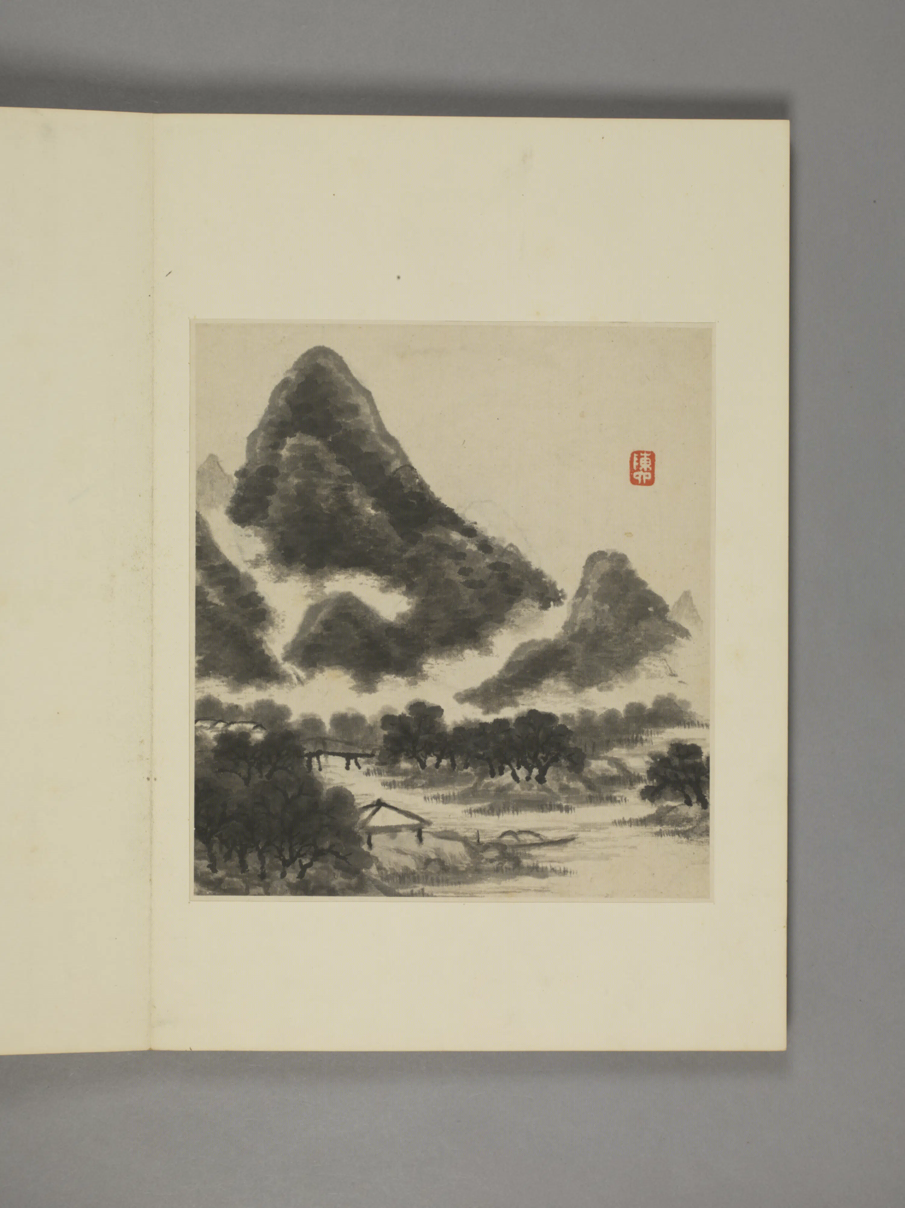 清代【陈字】《杂画册（7开）》 第5张
