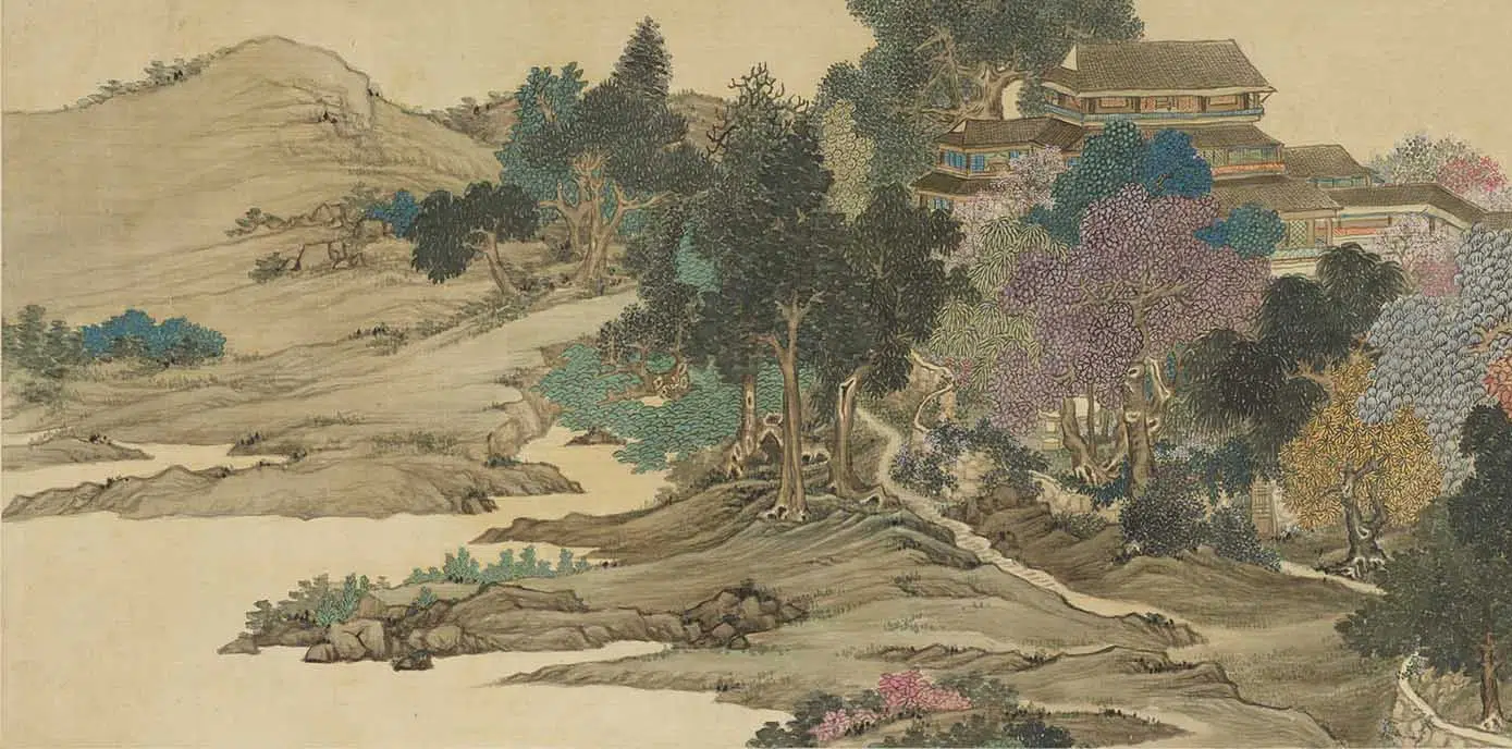 清代【任熊】《范湖草堂图卷》 第6张 清代【任熊】《范湖草堂图卷》 第6张