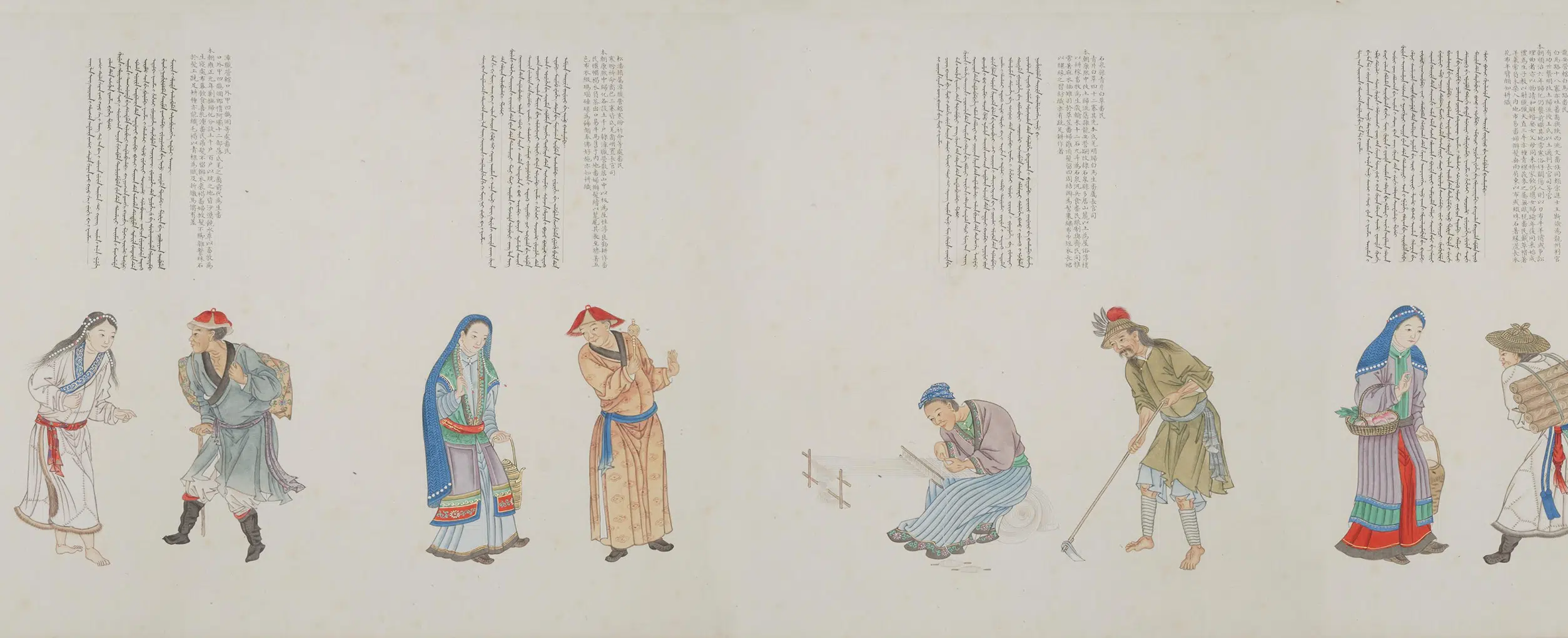 清代【沈焕】《沈庆兰、黎明、程琳合画职贡图卷第三卷》 第4张 清代【沈焕】《沈庆兰、黎明、程琳合画职贡图卷第三卷》 第4张