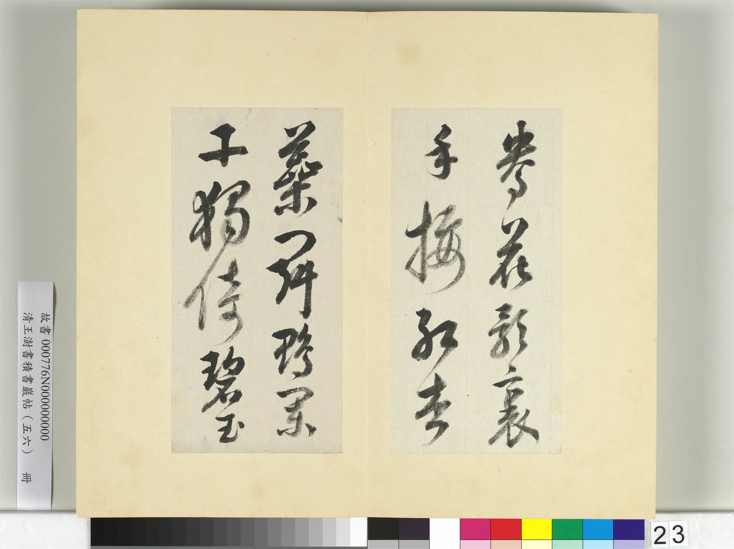清代【王澍】《书积书岩帖(五十六)册-临苏轼八帖》 第4张 清代【王澍】《书积书岩帖(五十六)册-临苏轼八帖》 第4张