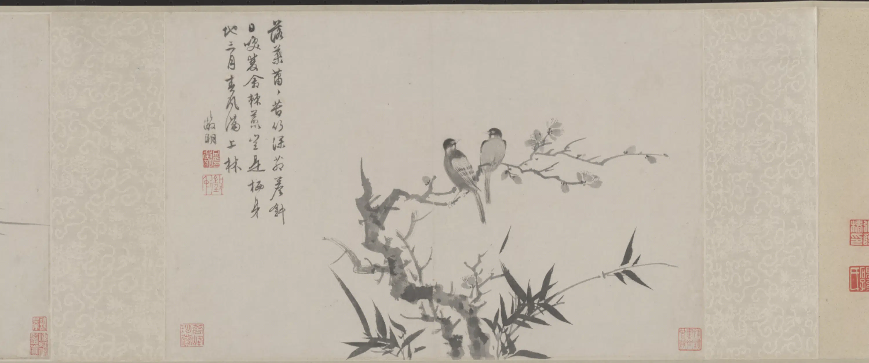 明朝【文徵明】《杂画四段卷》 第4张 明朝【文徵明】《杂画四段卷》 第4张