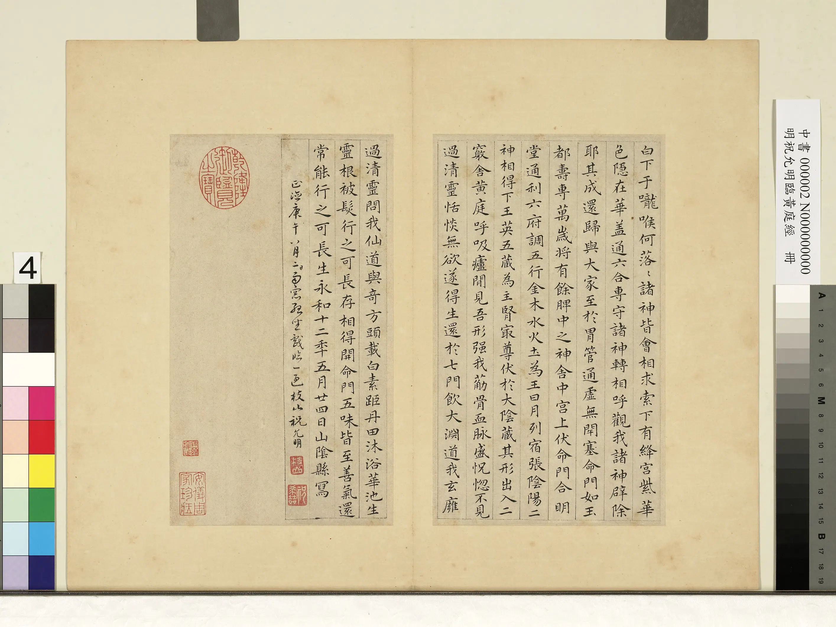 明朝【祝允明】《临黄庭经册》 第4张 明朝【祝允明】《临黄庭经册》 第4张
