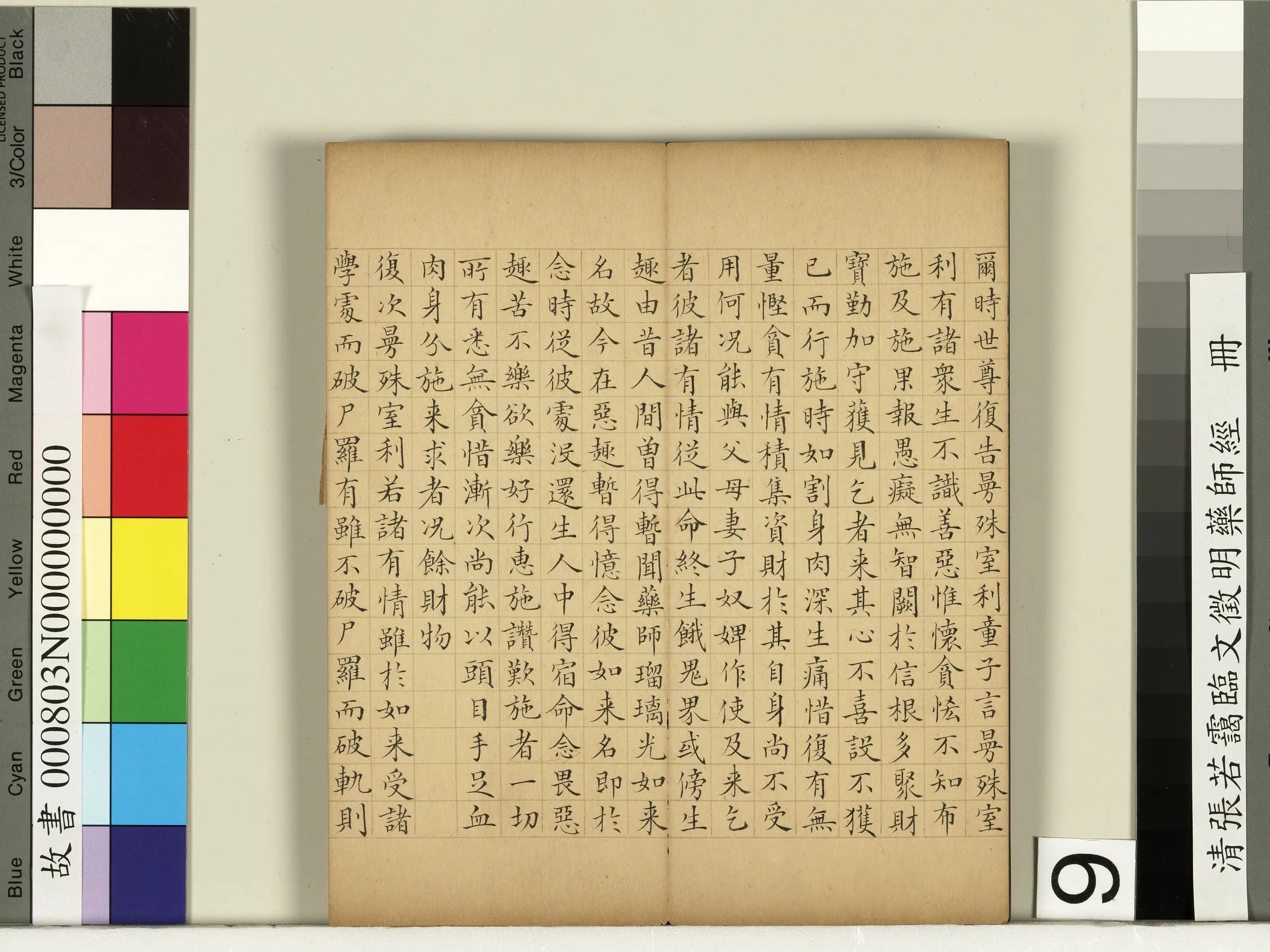 清代【张若霭】《临文征明药师经册》 第26张 清代【张若霭】《临文征明药师经册》 第26张