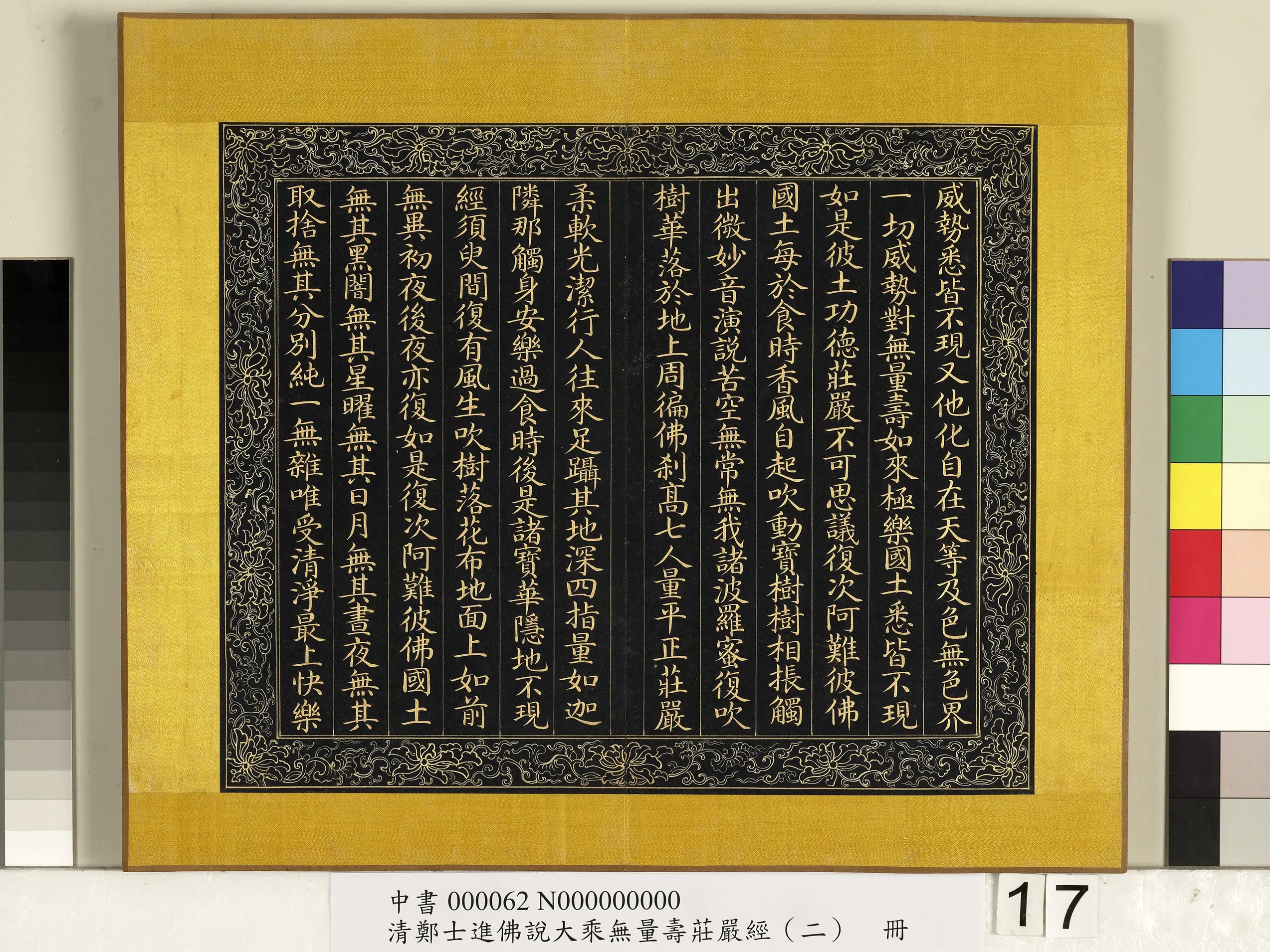 清代【郑大进】《佛说无量寿庄严经（二）册》 第9张