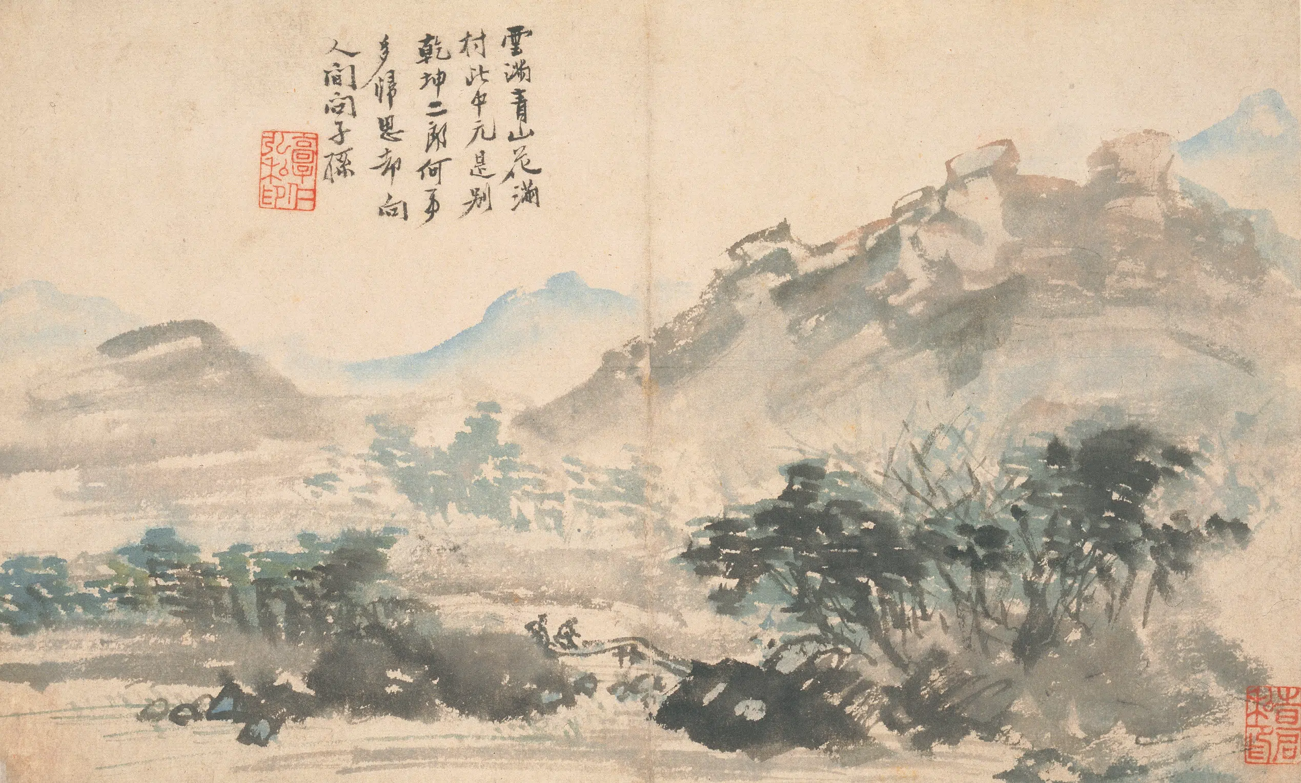 明朝【郭诩】《杂画册》 第7张