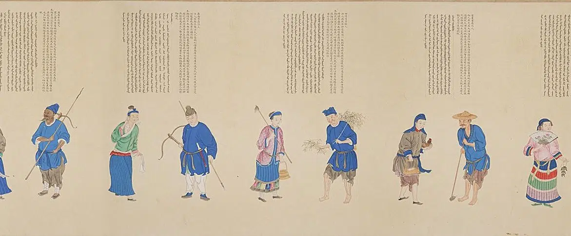 清代【清人】《画职贡图卷》 第11张