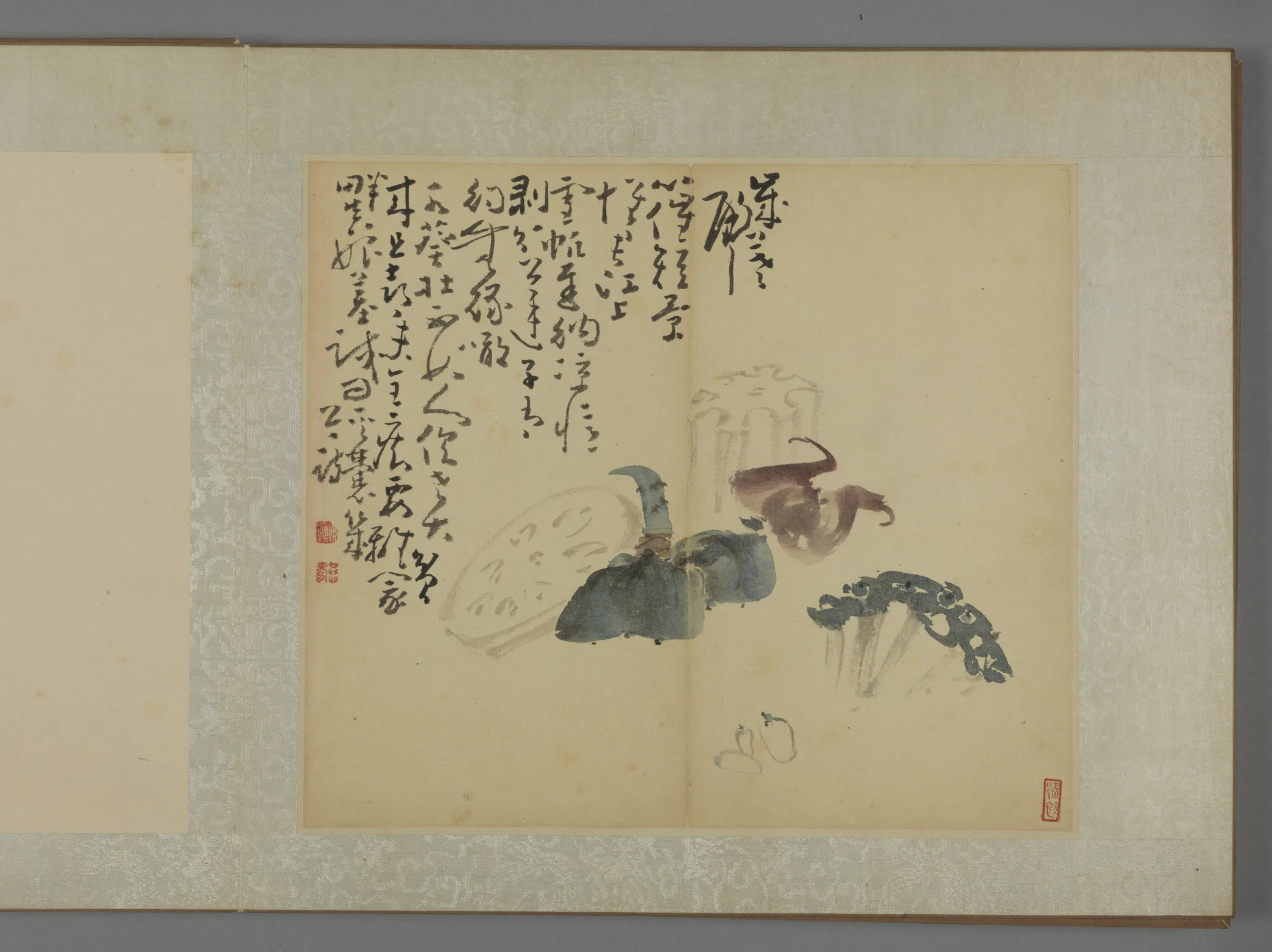 清代【黄慎】《蔬果图册》 第6张