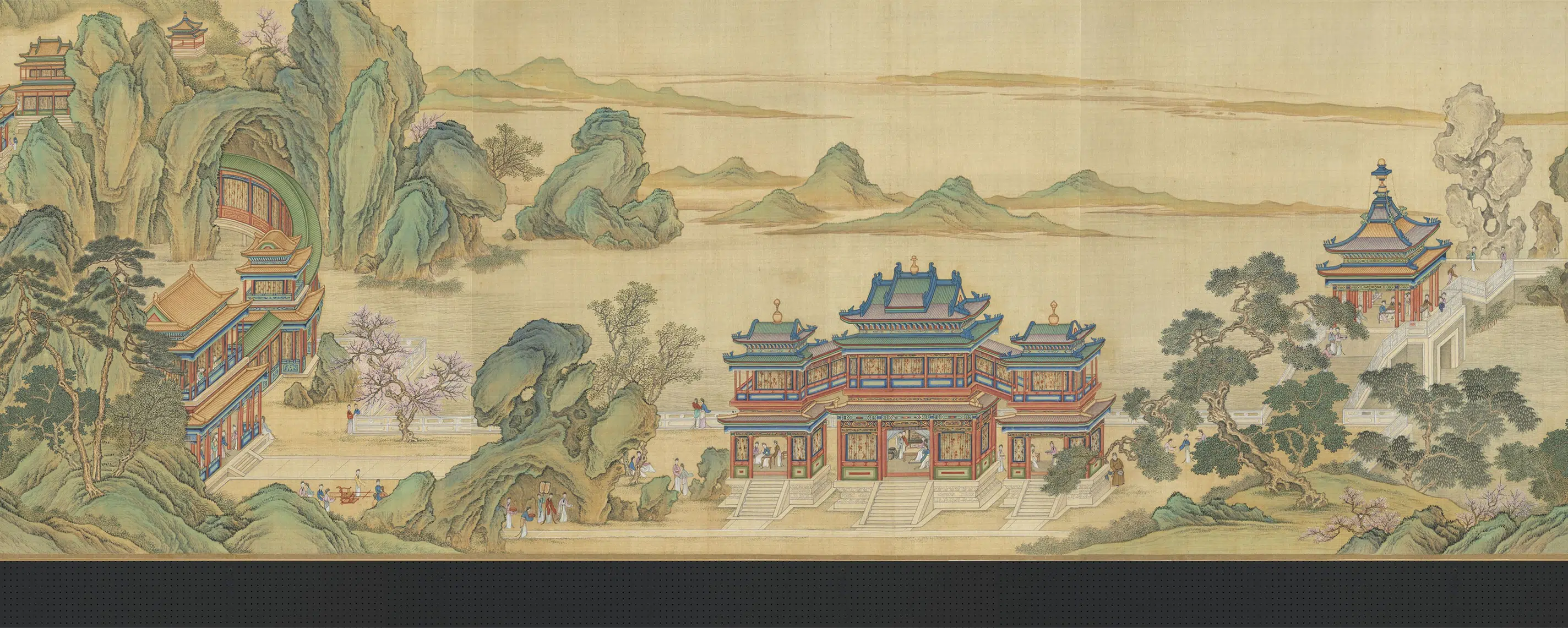 清代【周鲲】《院本汉宫春晓图》 第20张