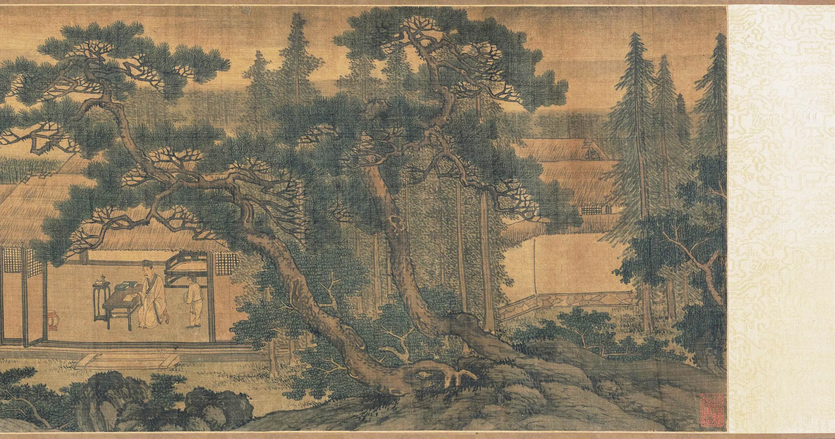 明朝【谢汝明】《耕斋图卷》 第3张