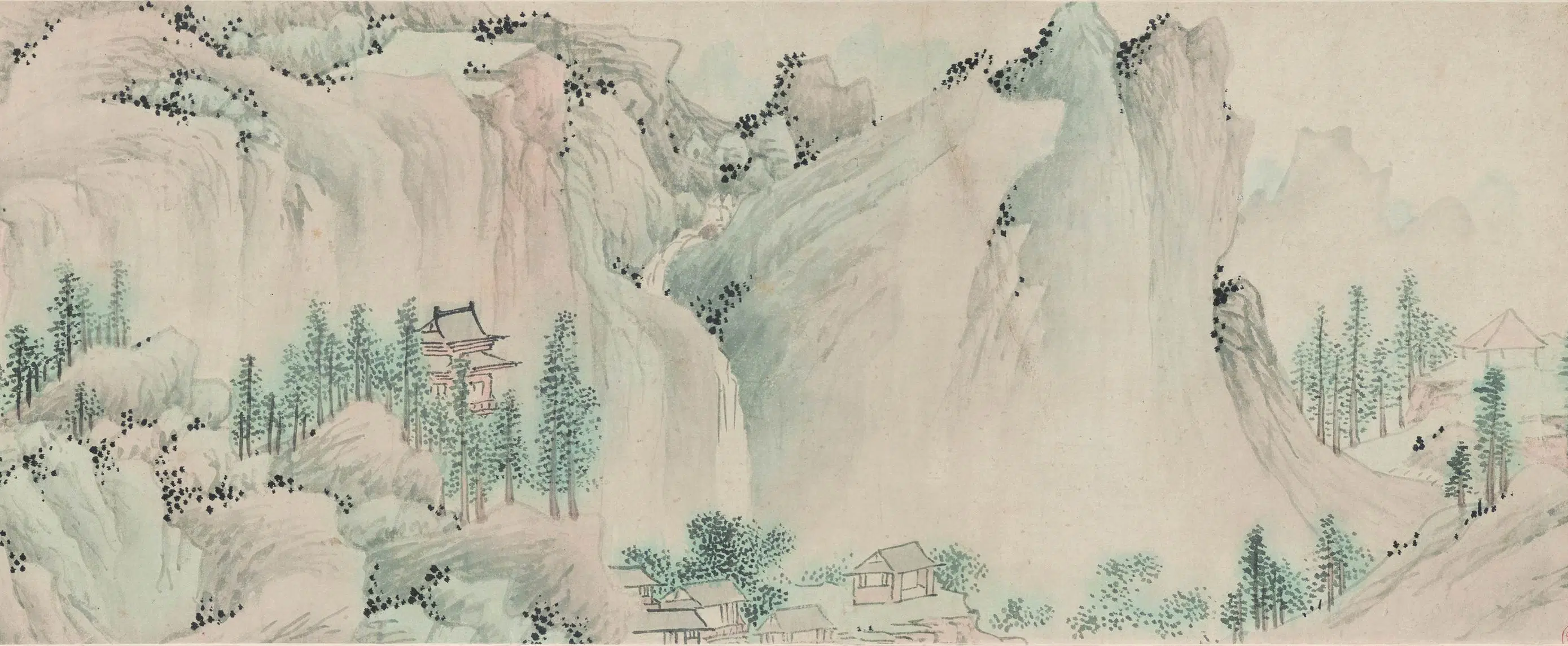 明朝【沈周】《西山图卷》 第3张