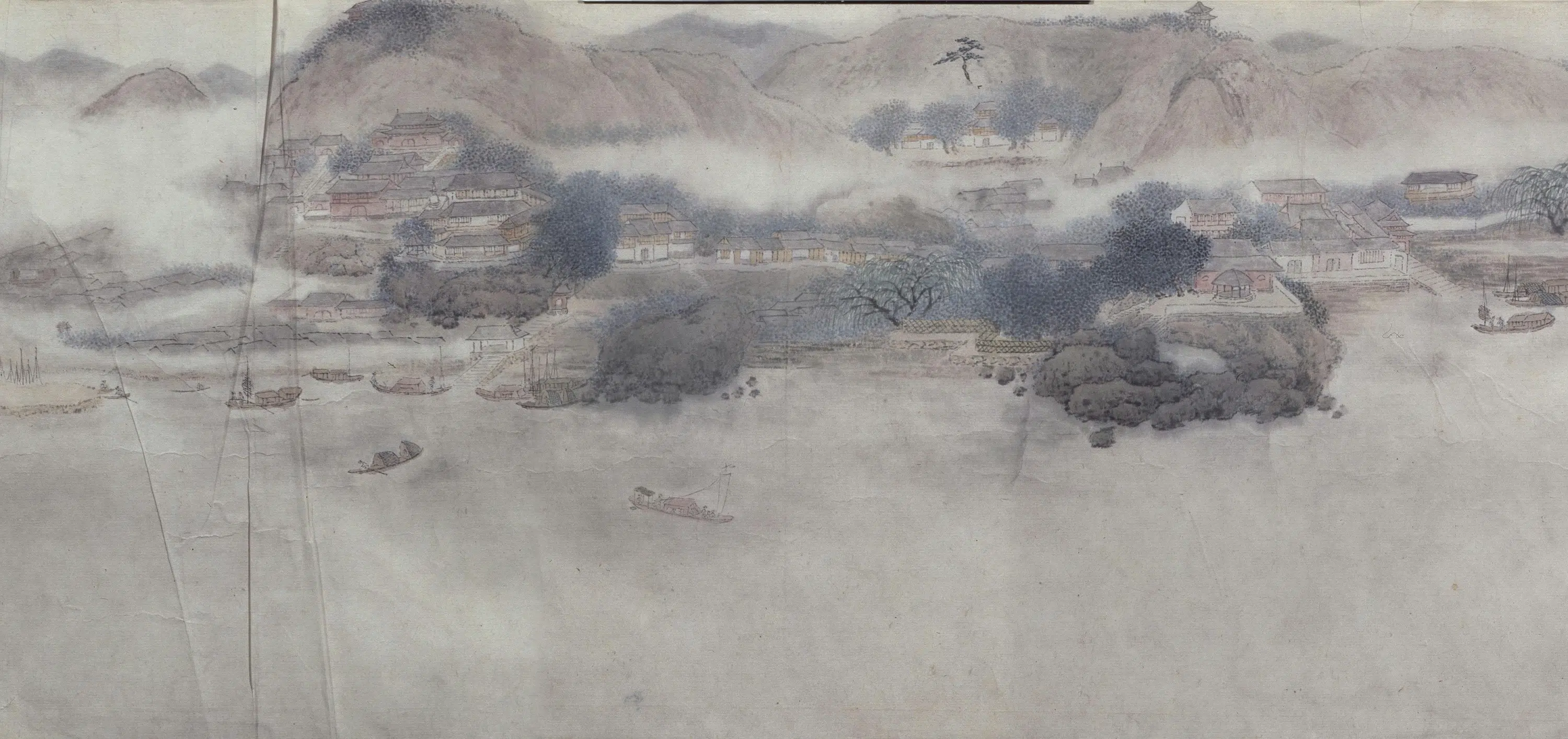 清代【张崟】《京口三山图卷》 第3张 清代【张崟】《京口三山图卷》 第3张