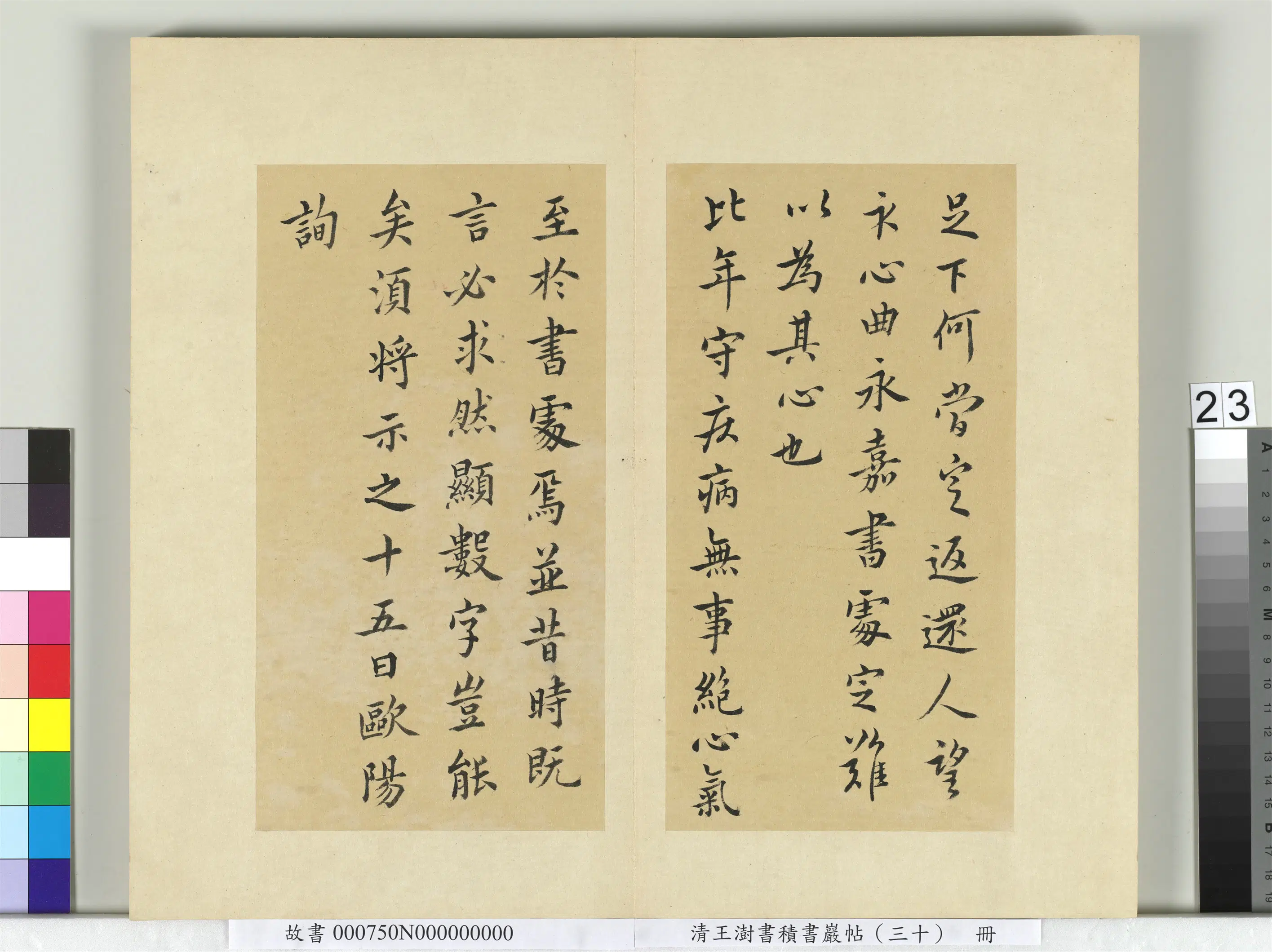 清代【王澍】《书积书岩帖(三十)册》 第17张 清代【王澍】《书积书岩帖(三十)册》 第17张