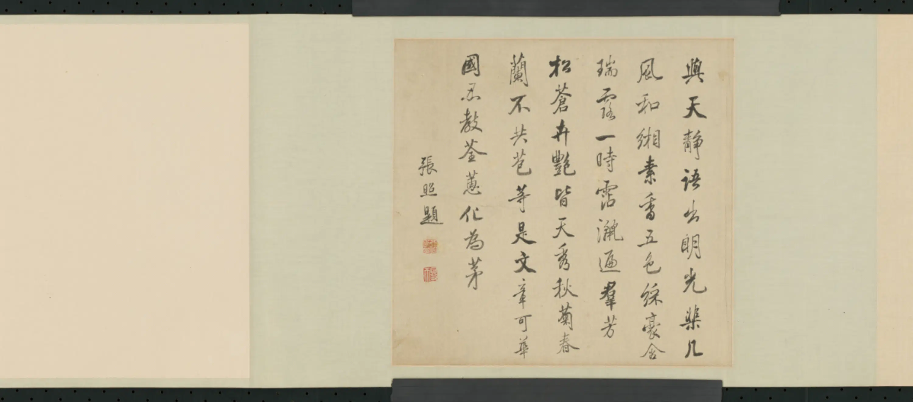 清代【蒋廷锡】《花卉图卷》