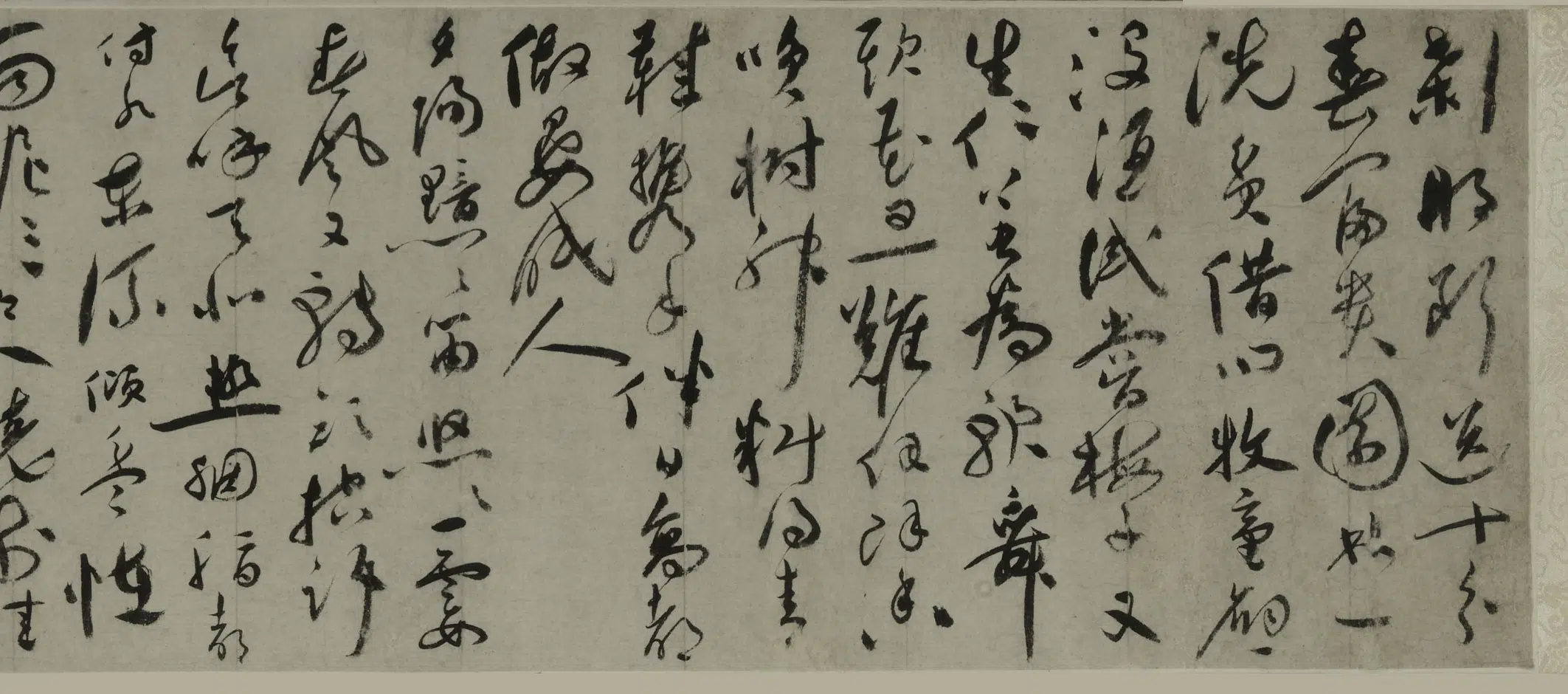 明朝【祝允明】《行草书唐寅落花诗卷》 第5张