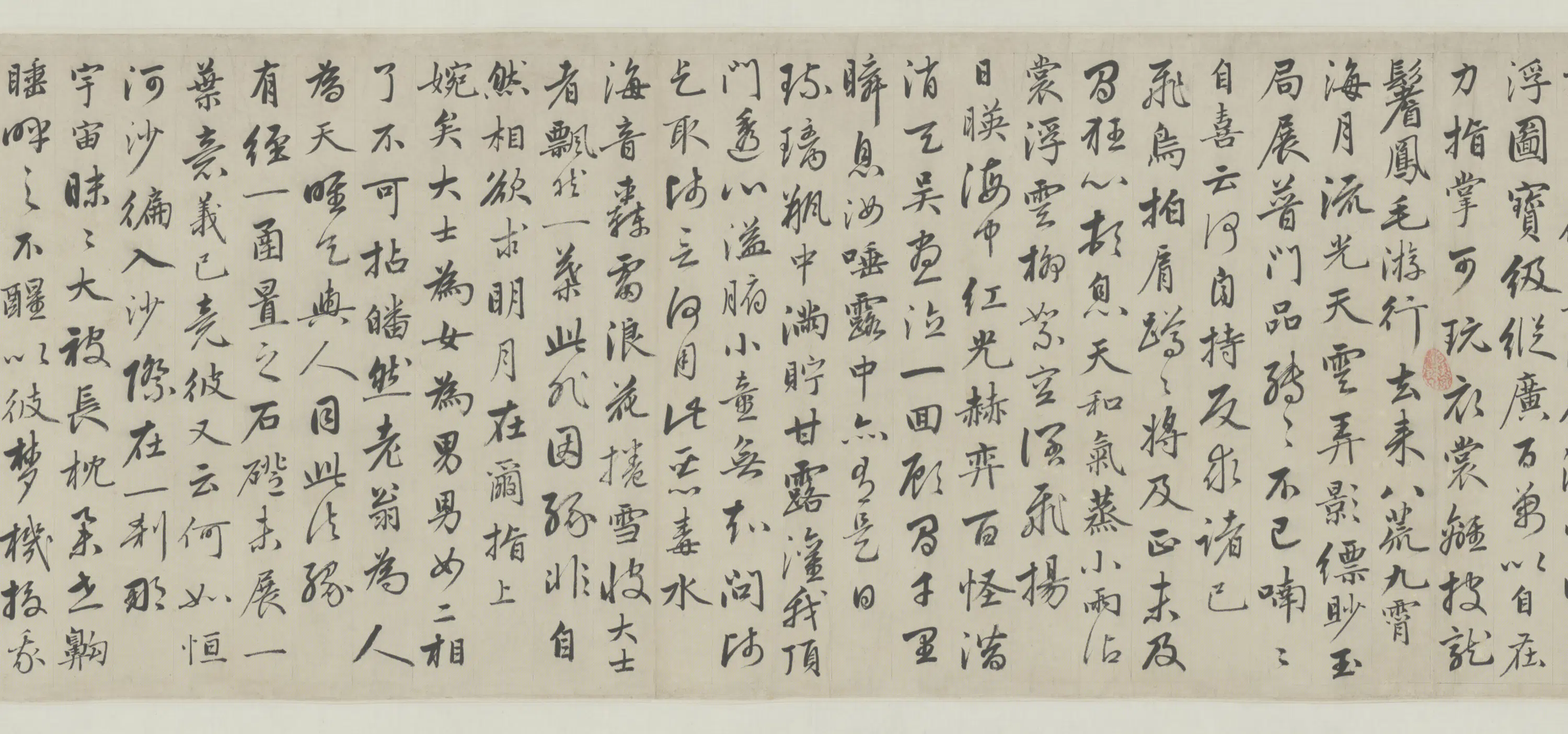 清代【爱新觉罗·永瑆】《行书临赵书卷》 第3张 清代【爱新觉罗·永瑆】《行书临赵书卷》 第3张