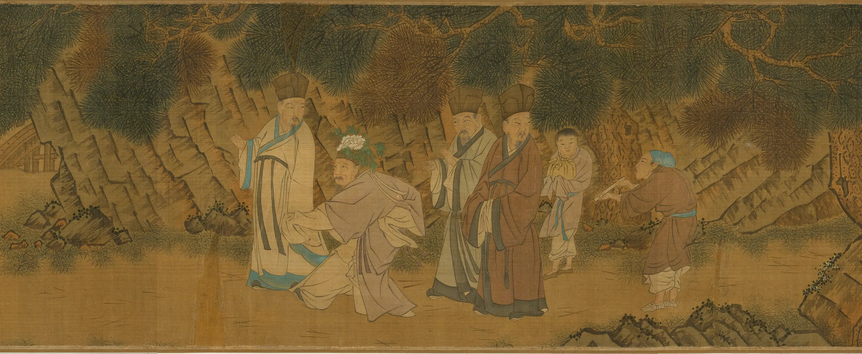 宋代《宋人香山高会图卷》 第3张 宋代《宋人香山高会图卷》 第3张