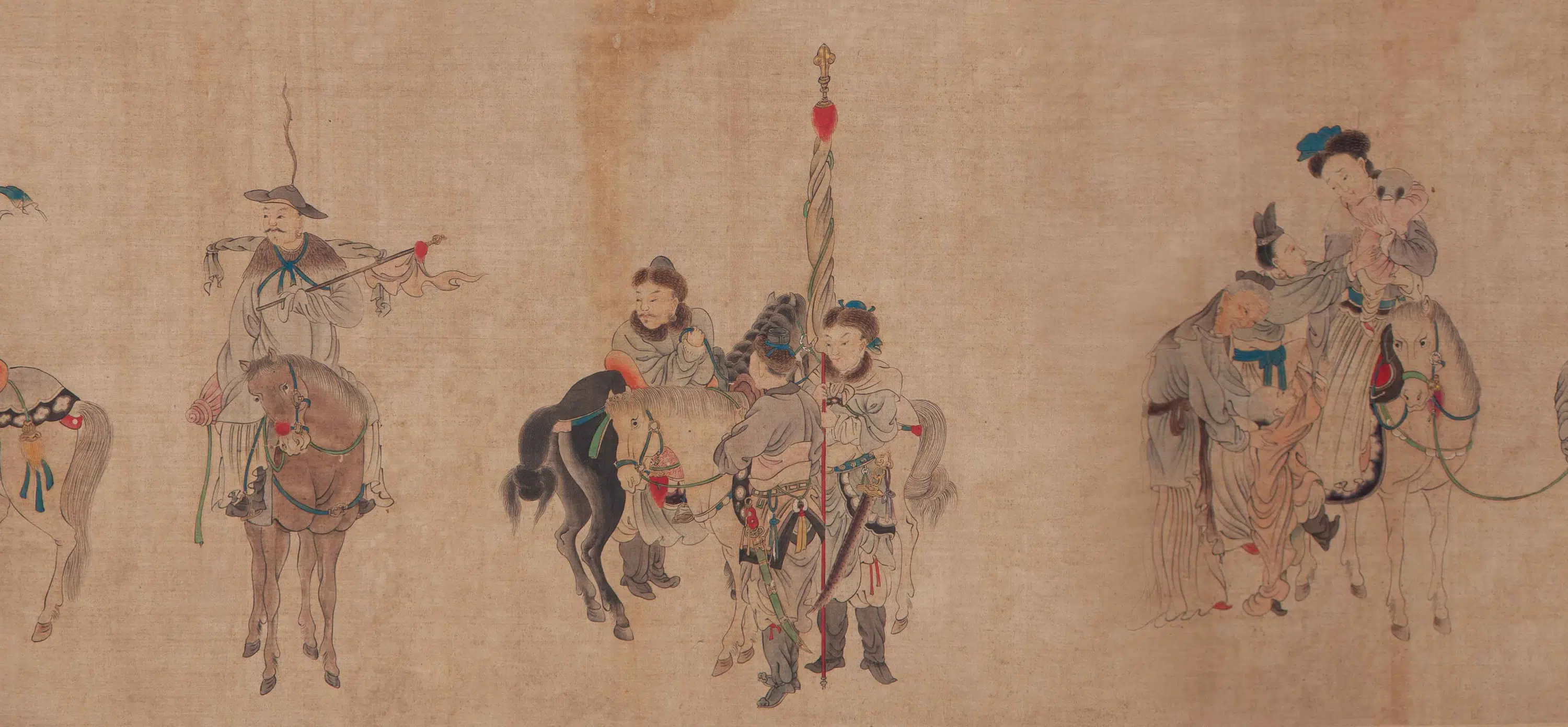 清代【苏六朋】《文姬归汉图》 第3张