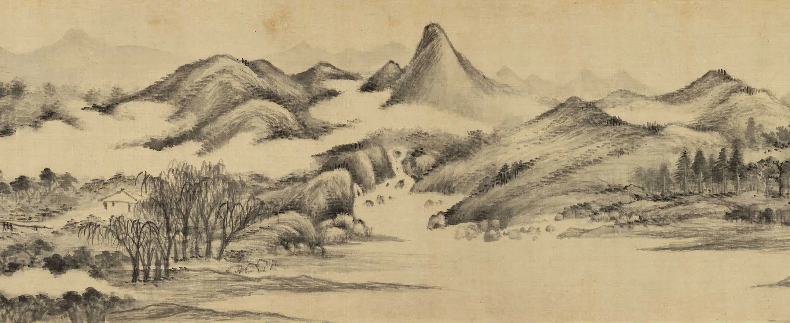 明朝【董其昌】《赠珂雪山水图卷》 第7张