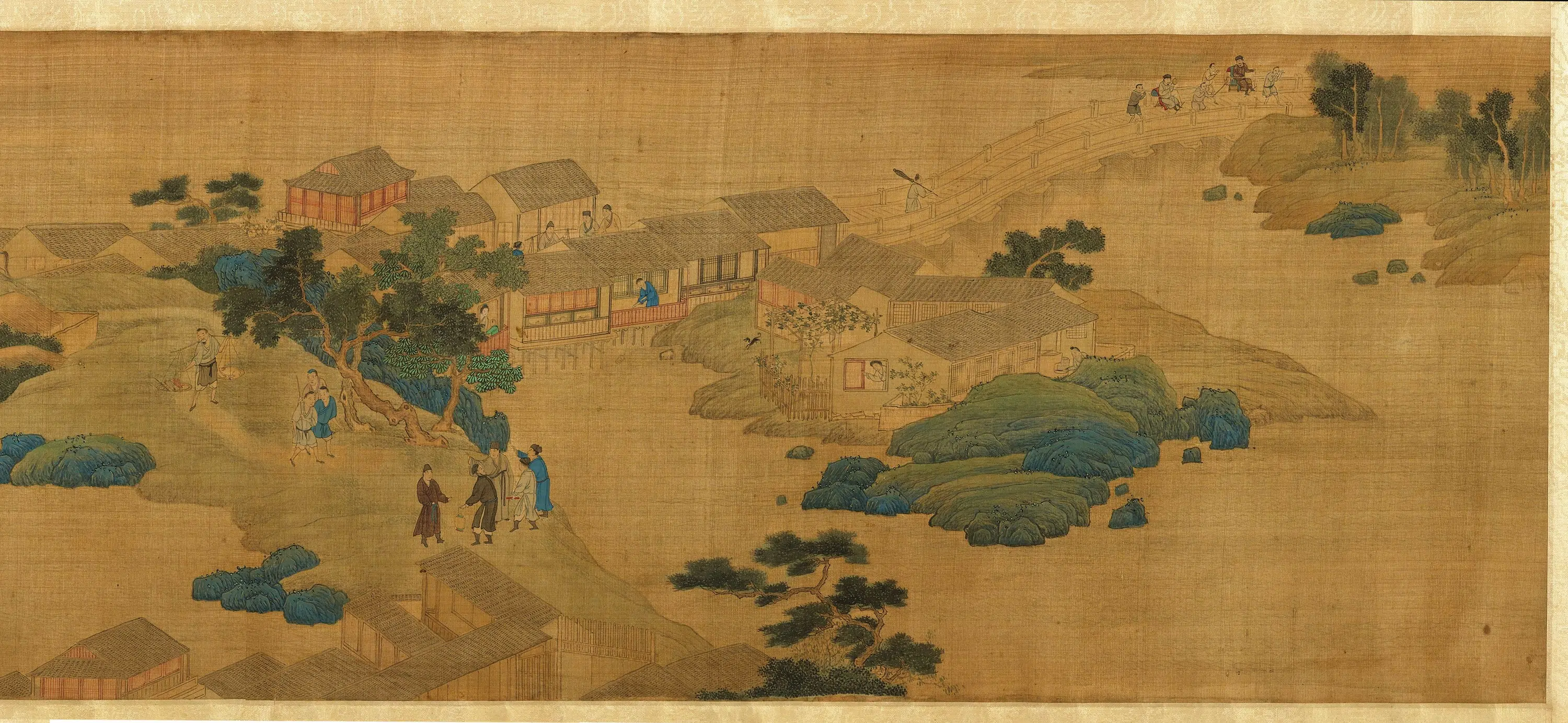 清代【梁亯（亨）】《观榜图卷》 第6张