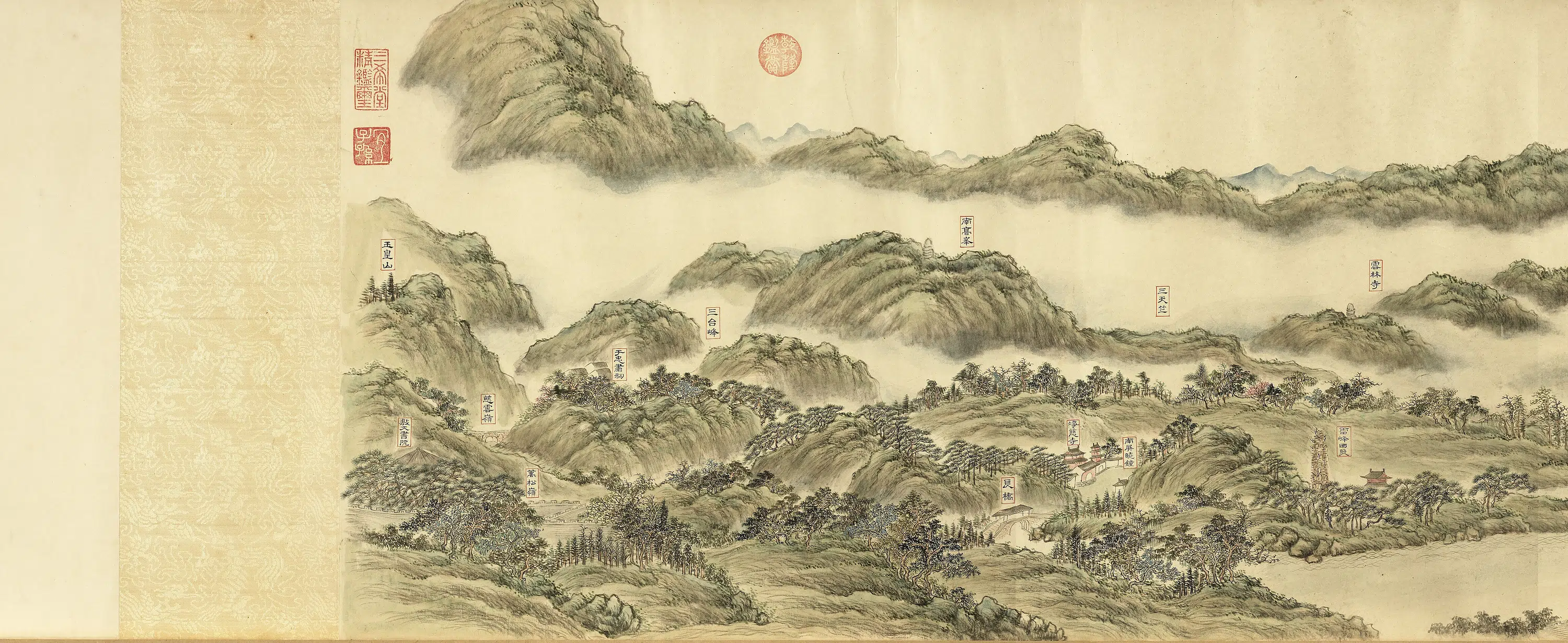 清代【董邦达】《西湖十景图卷》