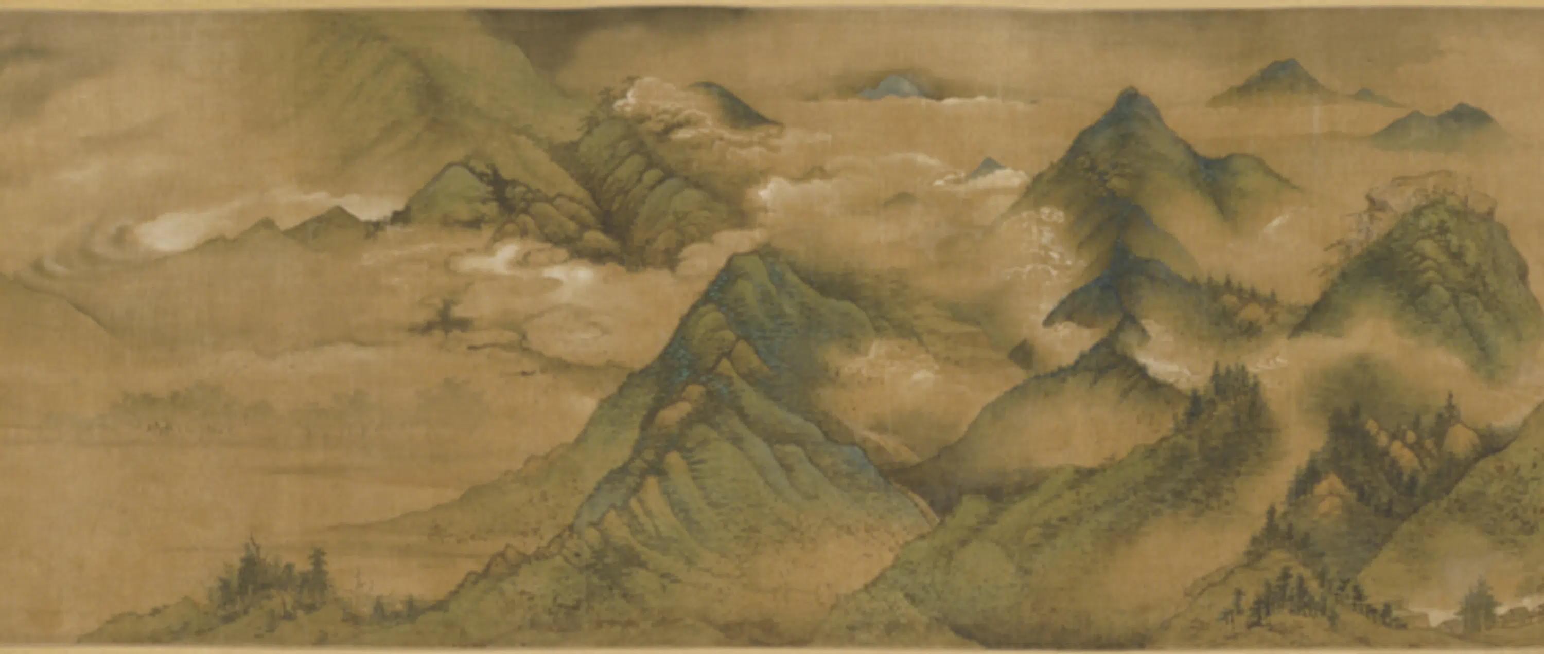 明朝【项圣谟】《剪越江秋图卷》 第8张