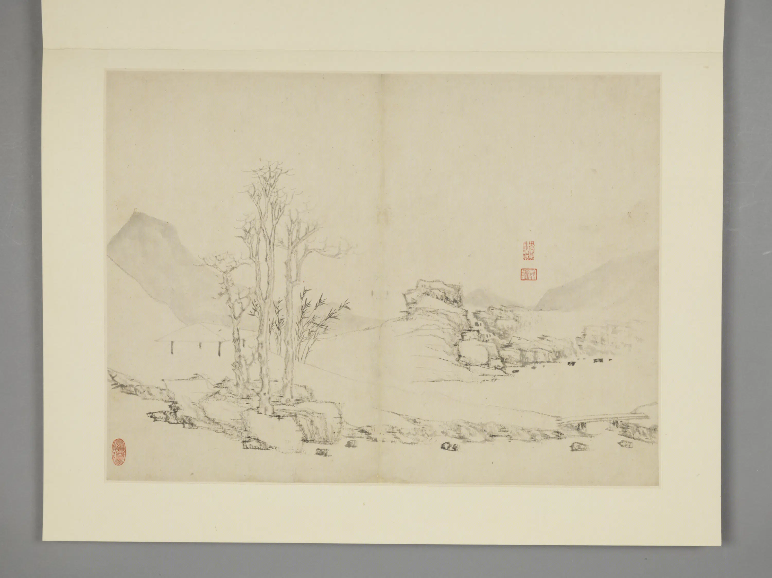 清代【沈颢】《山水册》 第6张