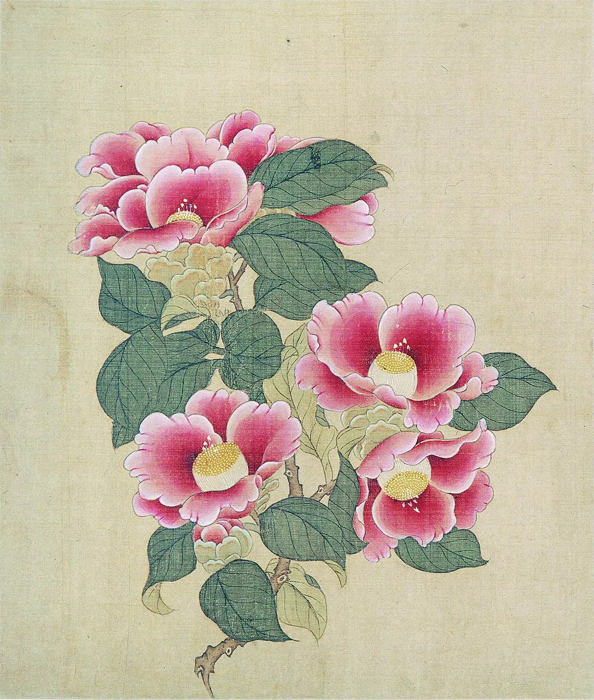明朝【王维烈】《设色花卉册（十开）》 第8张