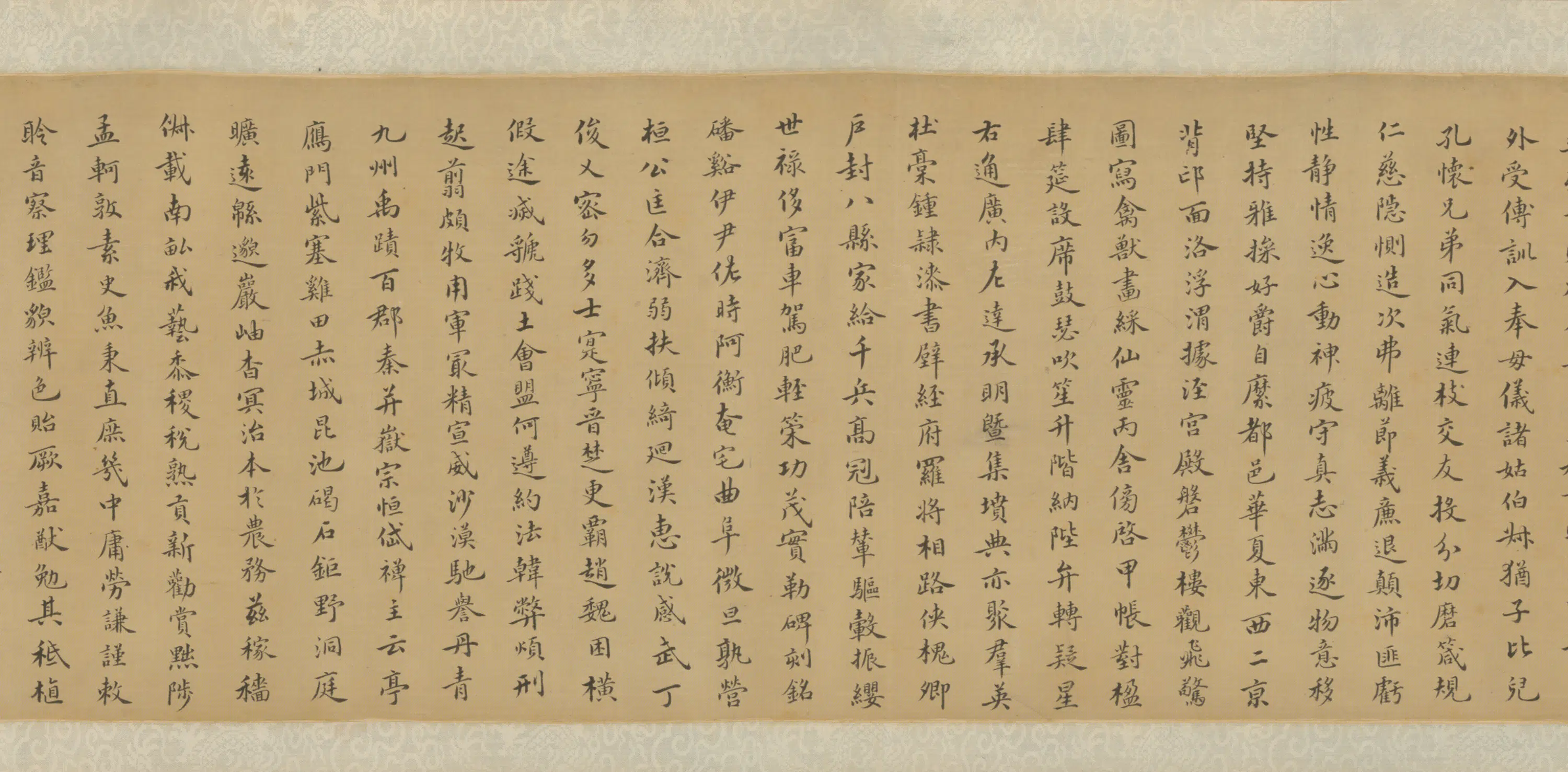 明朝【许光祚】《楷书千字文卷》 第3张 明朝【许光祚】《楷书千字文卷》 第3张