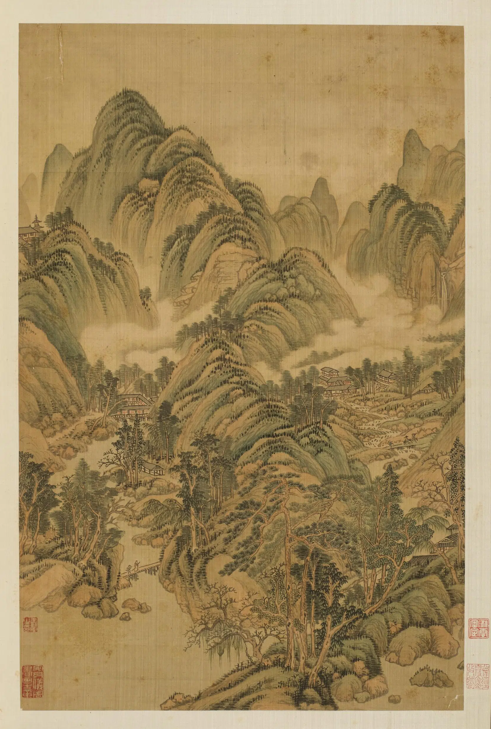 清代【王翚】《小中现大图册》 第13张