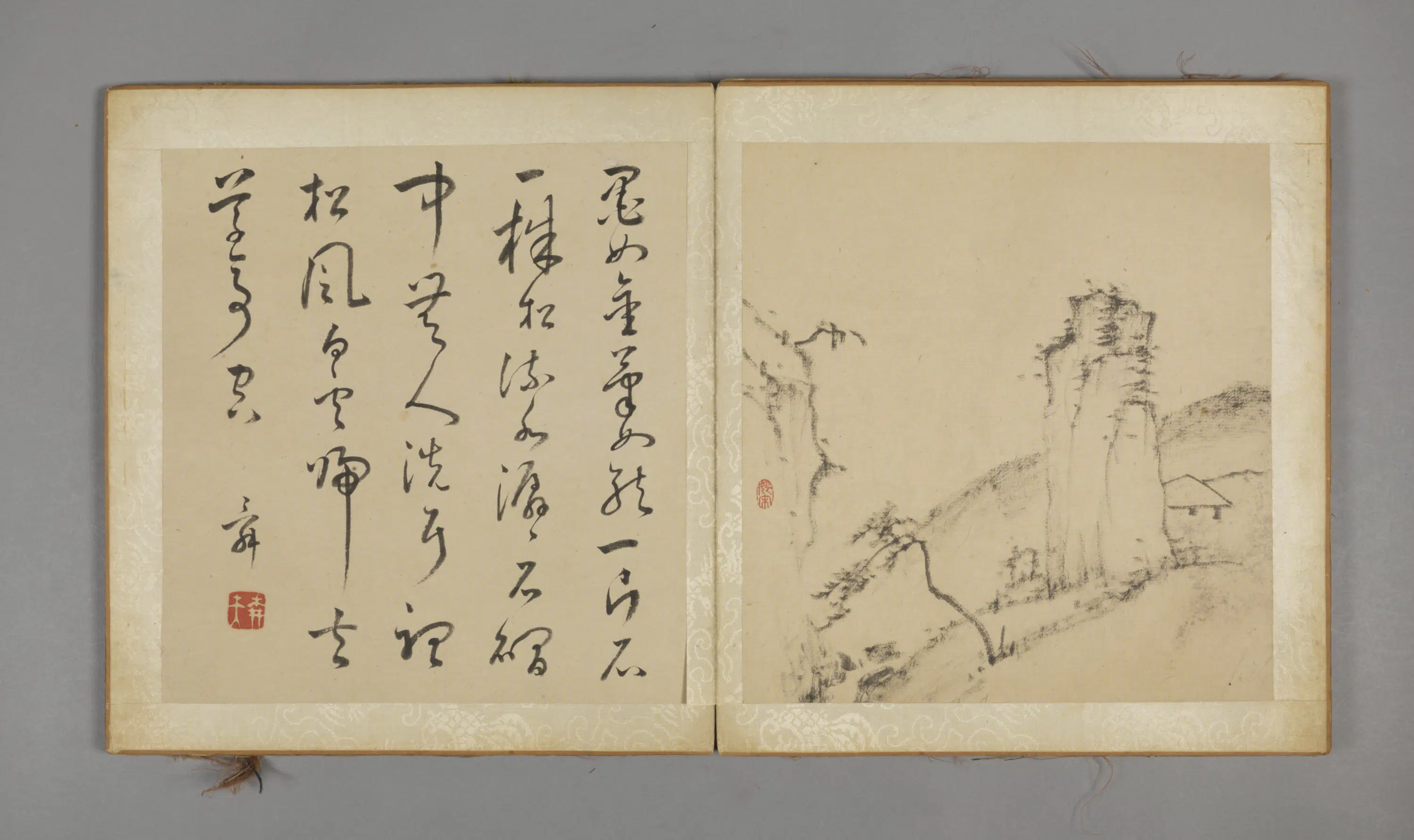 清代【姚宋】《山水图册（12开）》 第2张