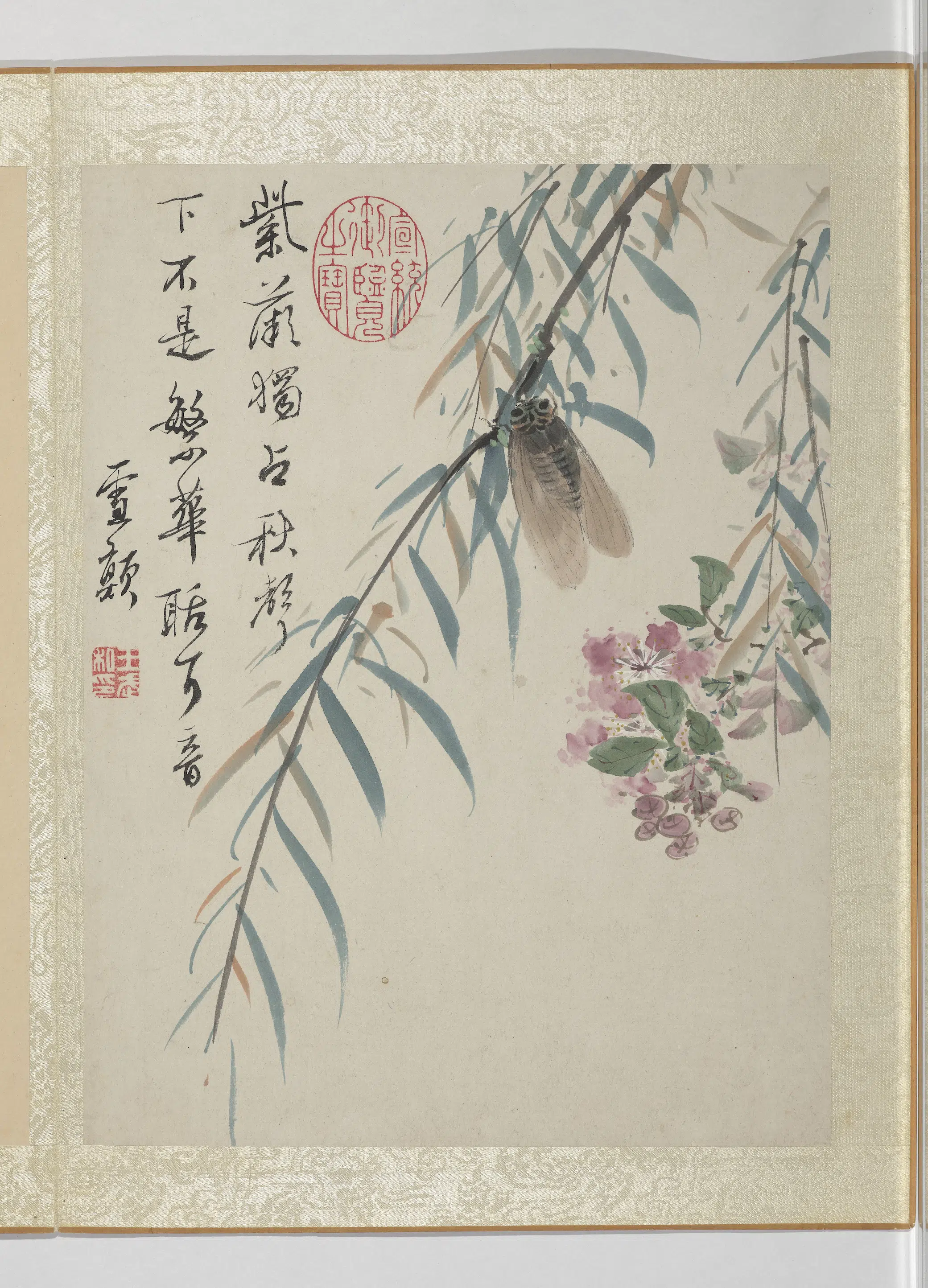 清代【王武】《花卉册》 第6张