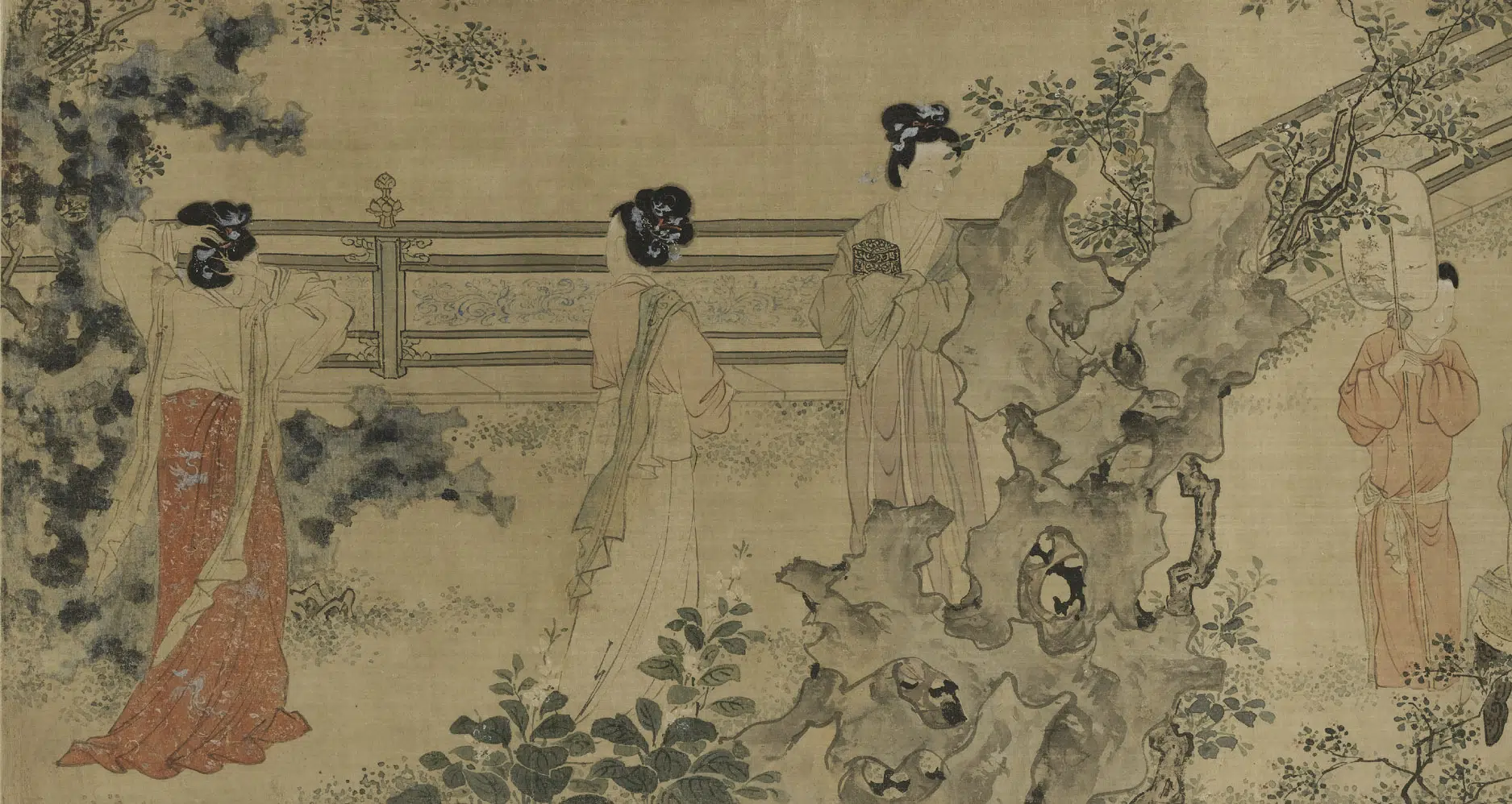 明朝【杜堇】《仕女图卷》 第10张 明朝【杜堇】《仕女图卷》 第10张