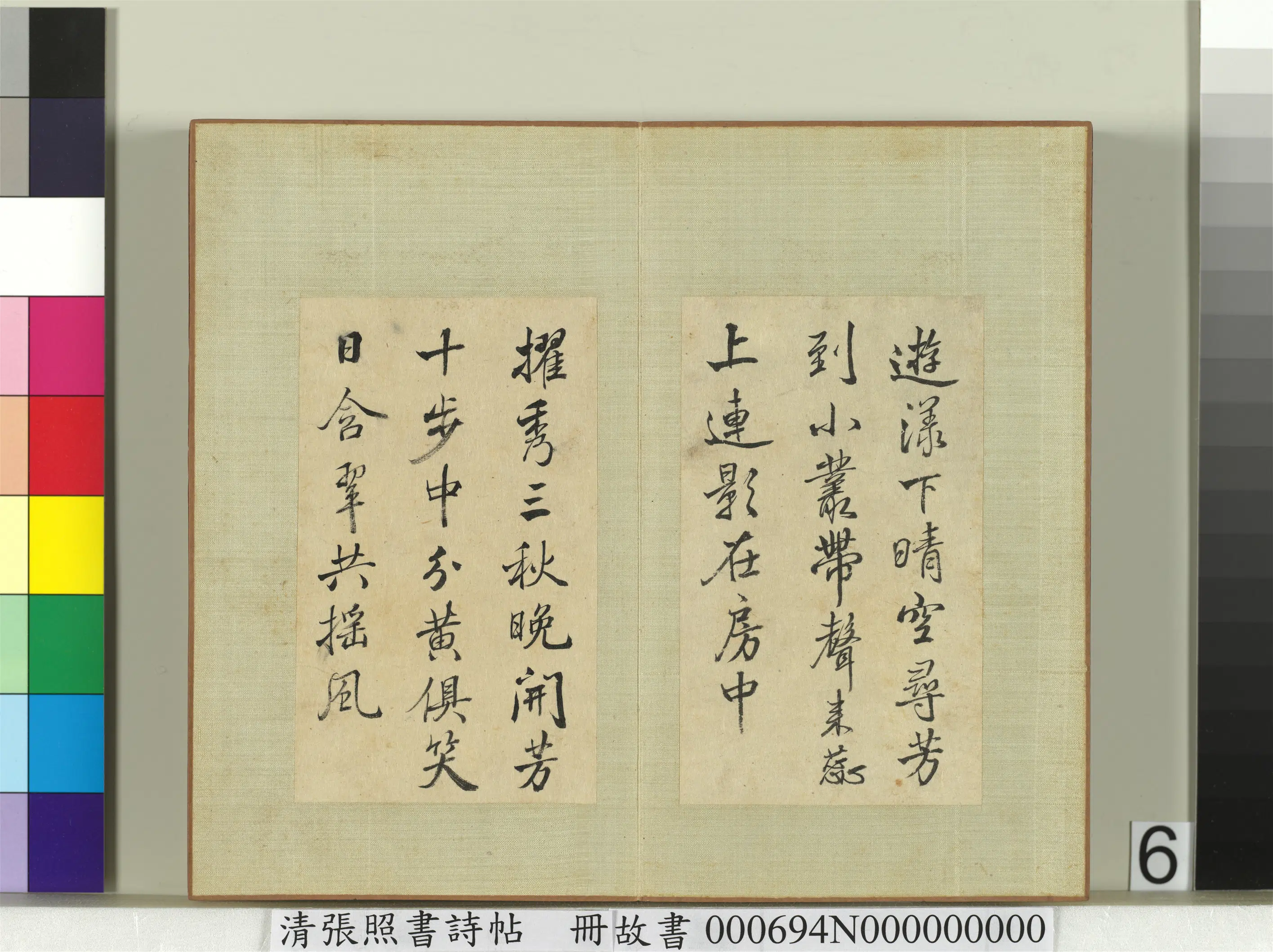 清代【张照】《书诗帖册》 第9张