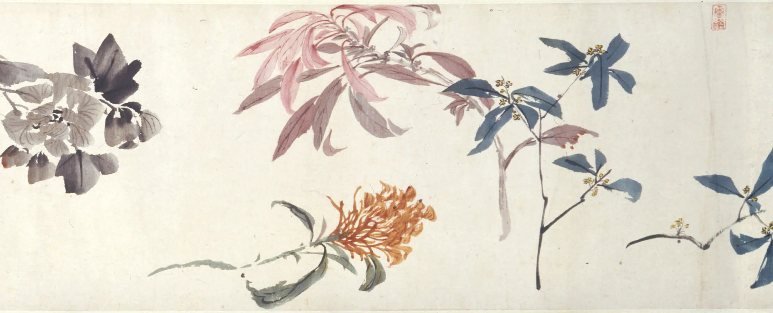 清代【李鱓】《花卉卷》 第2张