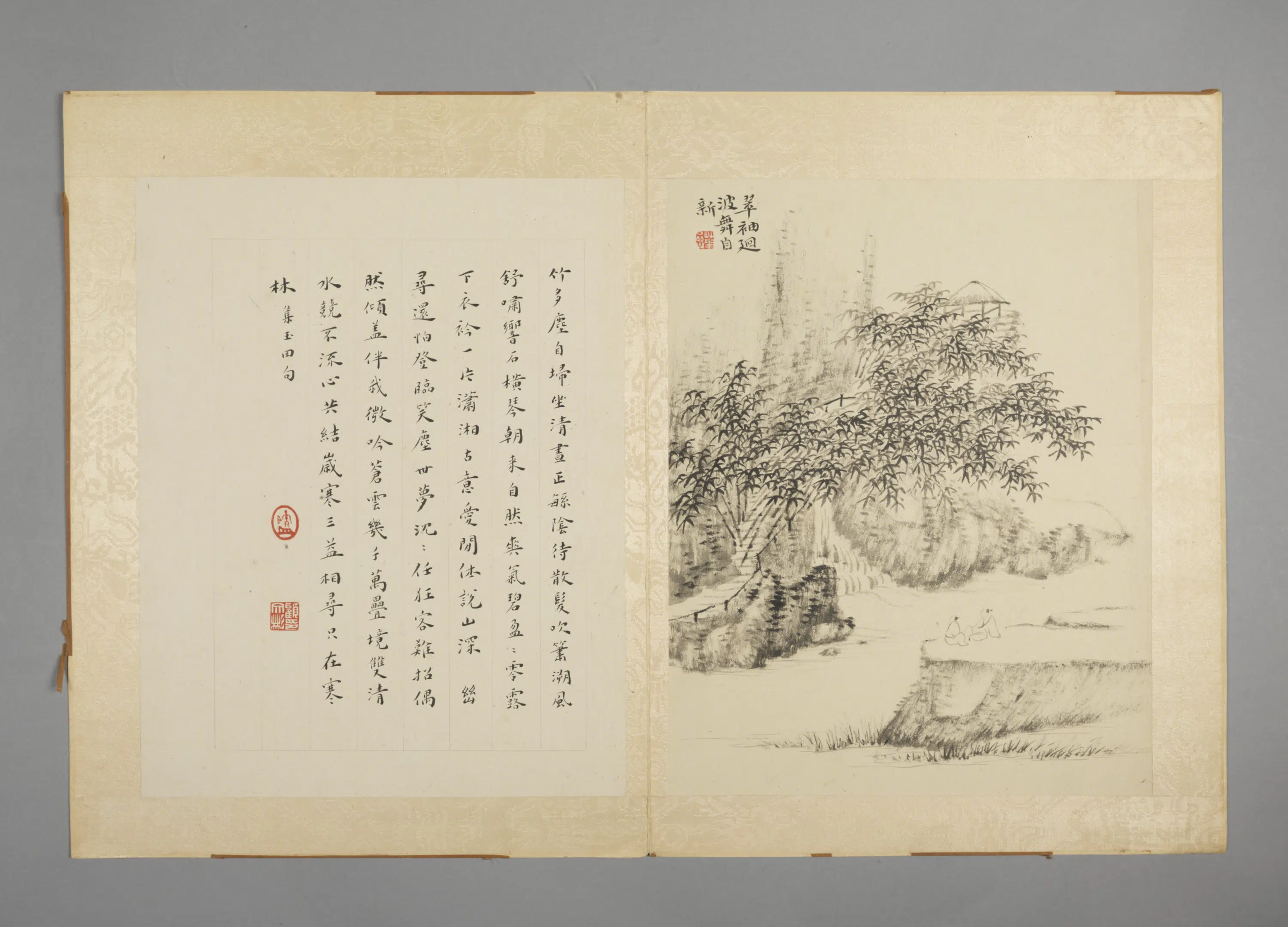 清代【华喦】《山水图册（12开）》 第8张