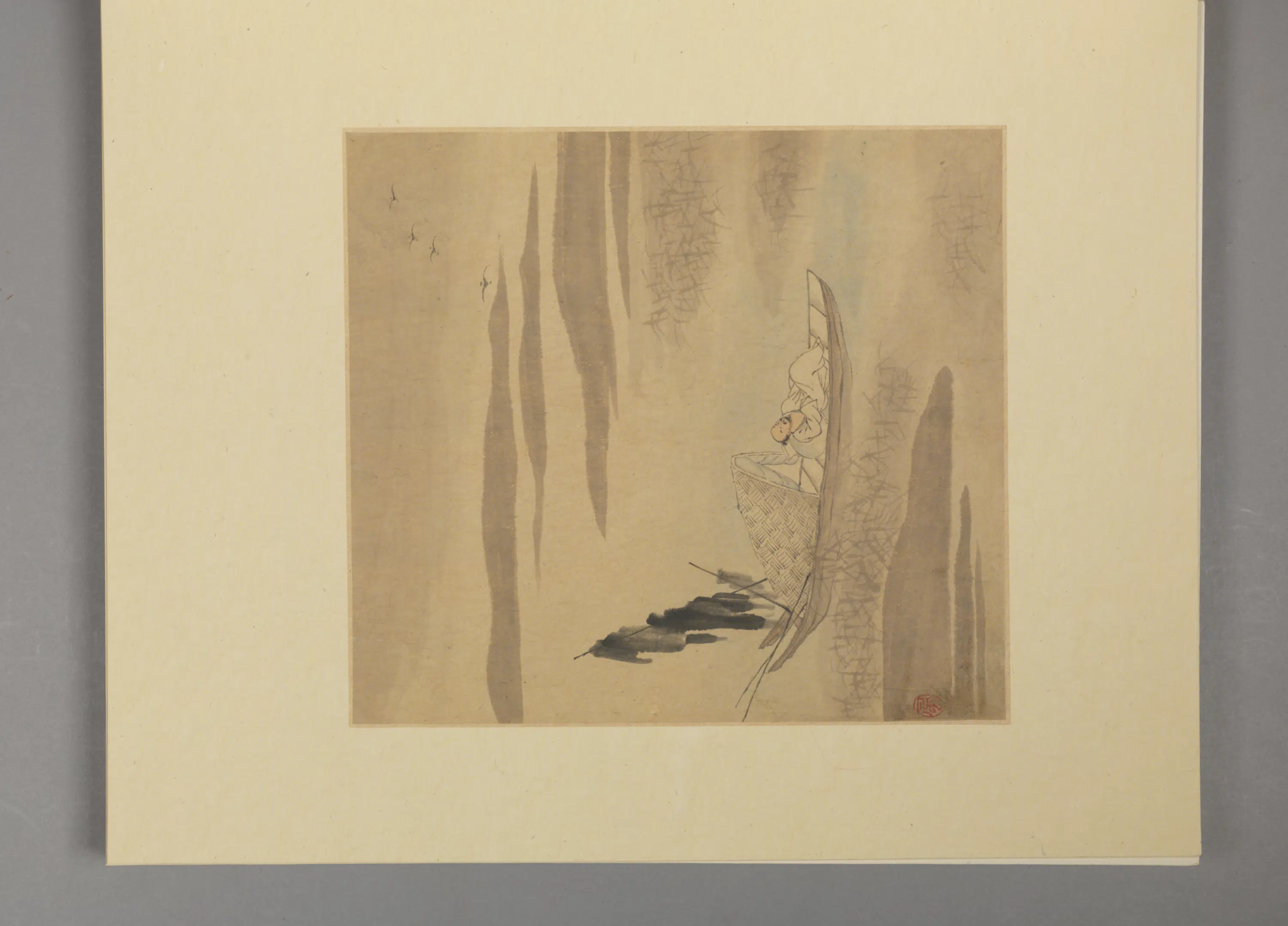 清代【张风】《山水册（7开）》 第5张