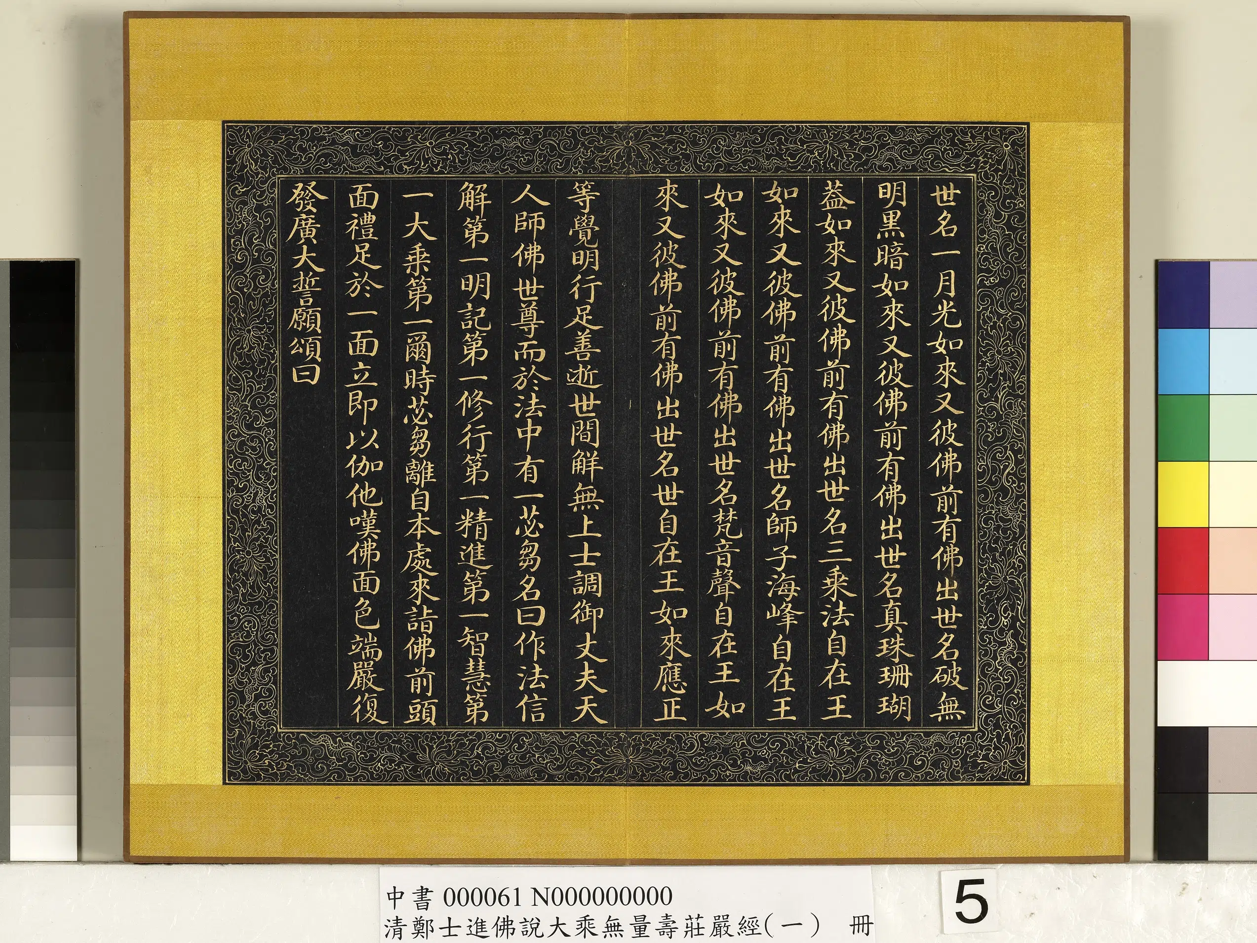 清代【郑大进】《佛说无量寿庄严经(一)册》 第14张 清代【郑大进】《佛说无量寿庄严经(一)册》 第14张