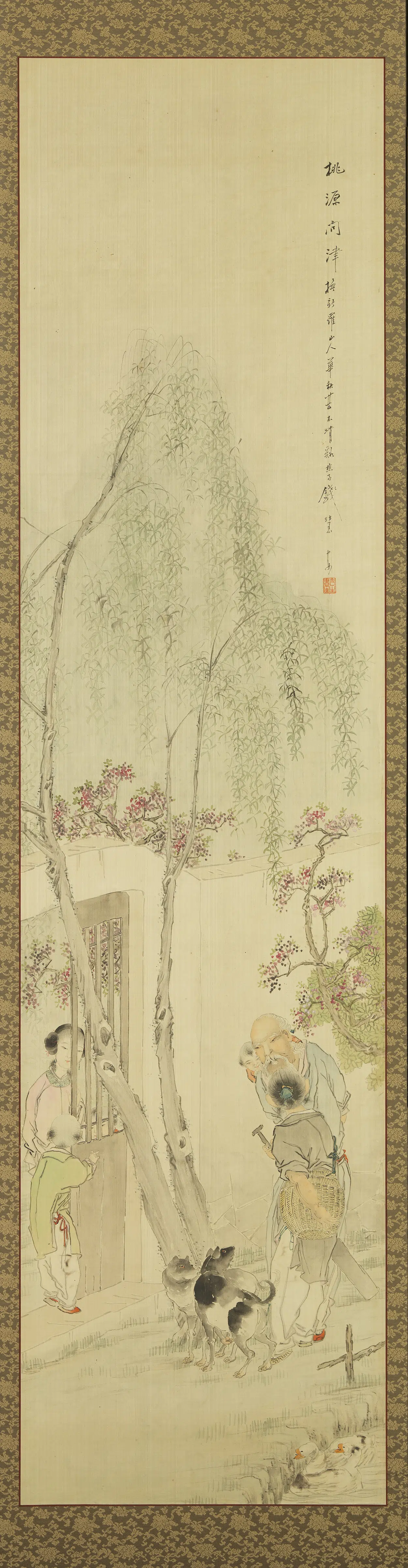 清代【钱慧安】《人物十二屏风》 第5张